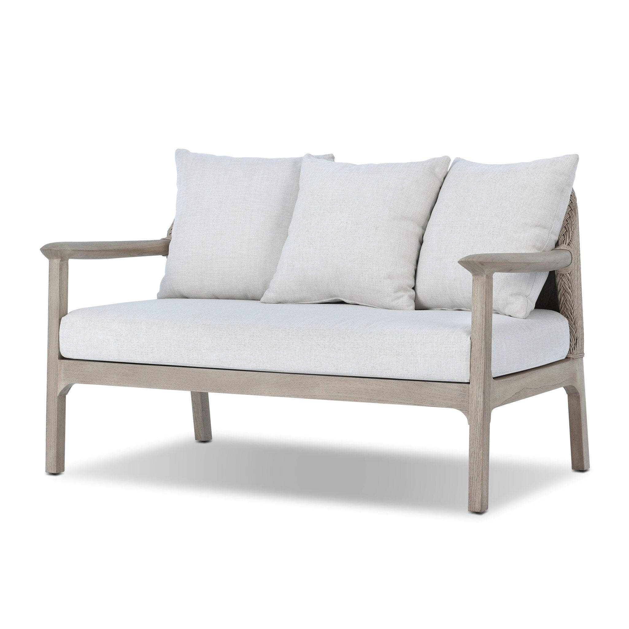 Gelina 53" Outdoor Sofa - Vergo Cream