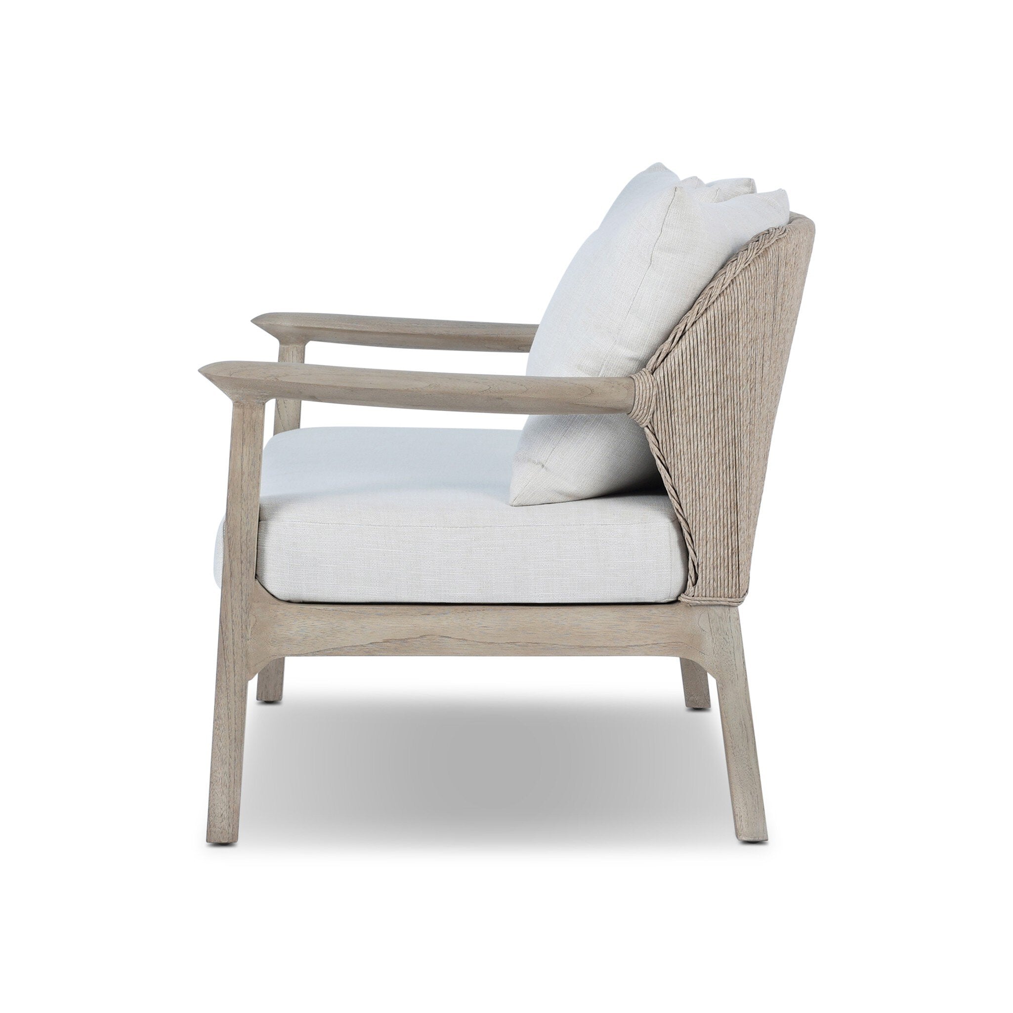 Gelina 53" Outdoor Sofa - Vergo Cream