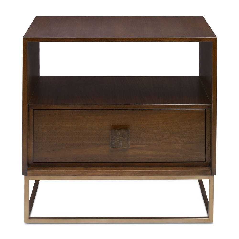 Uttermost Bexley Walnut Side Table