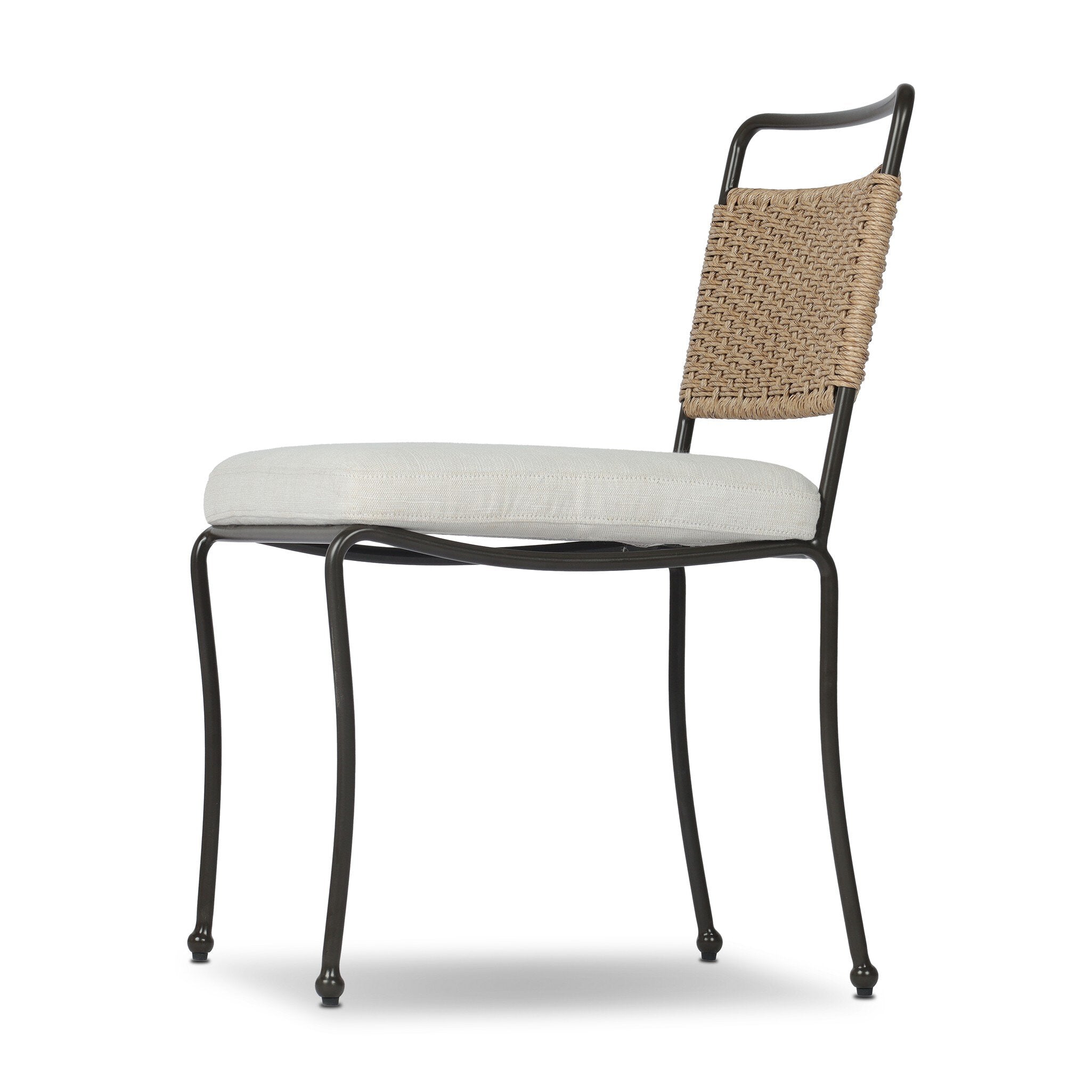 Idalia Outdoor Dining Chair - Vergo Cream