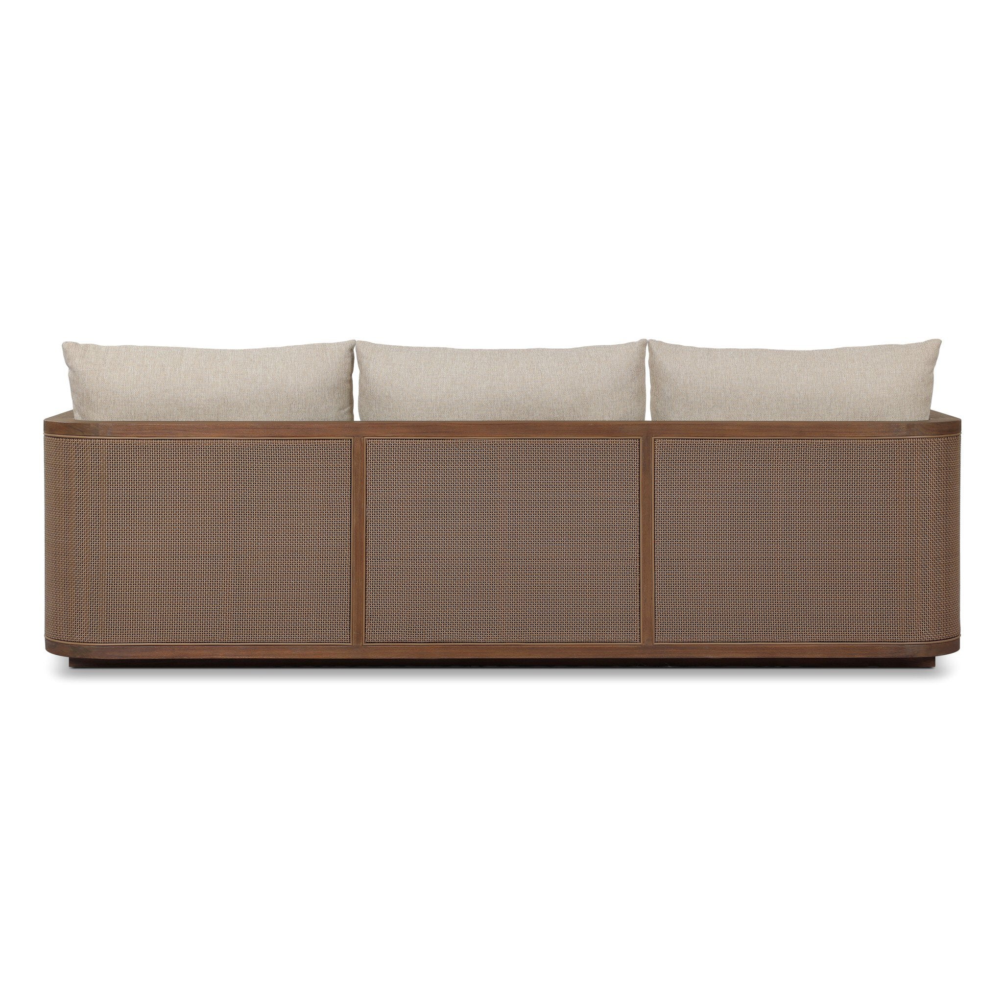 Reiner 96" Outdoor Sofa - Ellor Beige