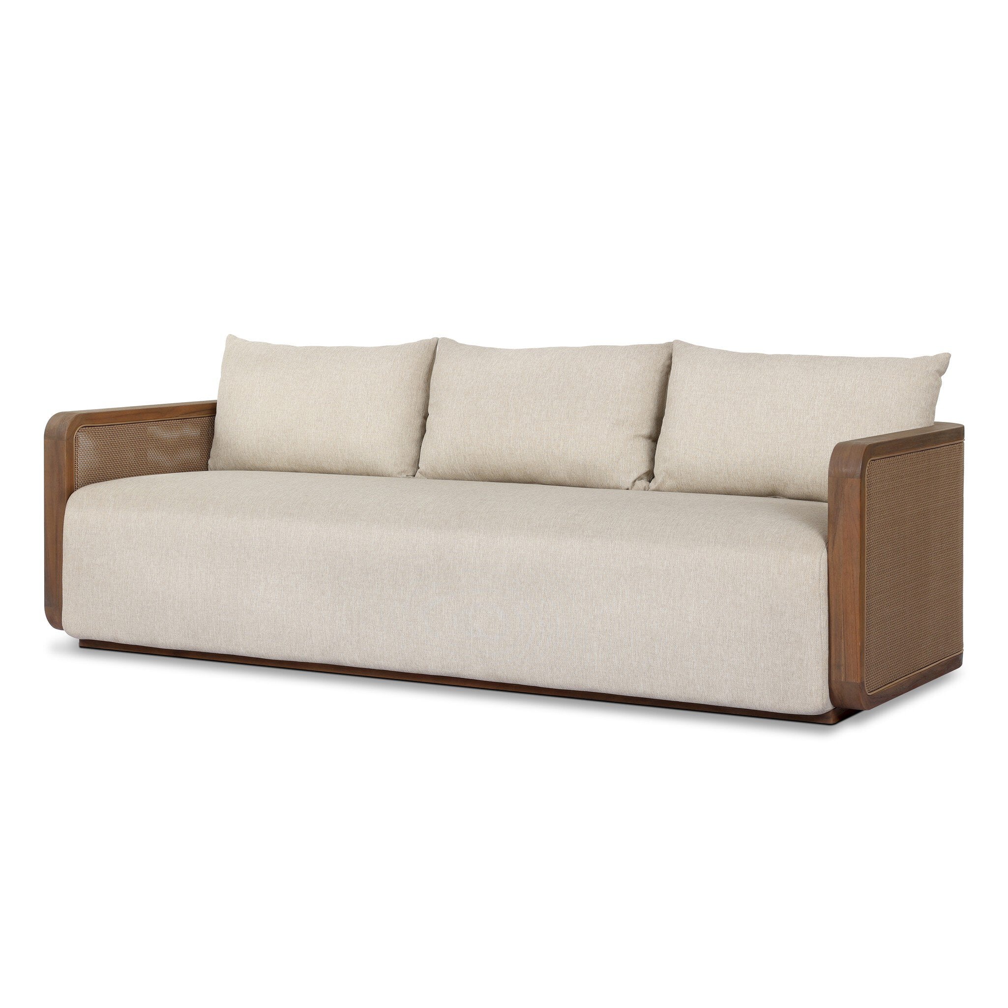 Reiner 96" Outdoor Sofa - Ellor Beige