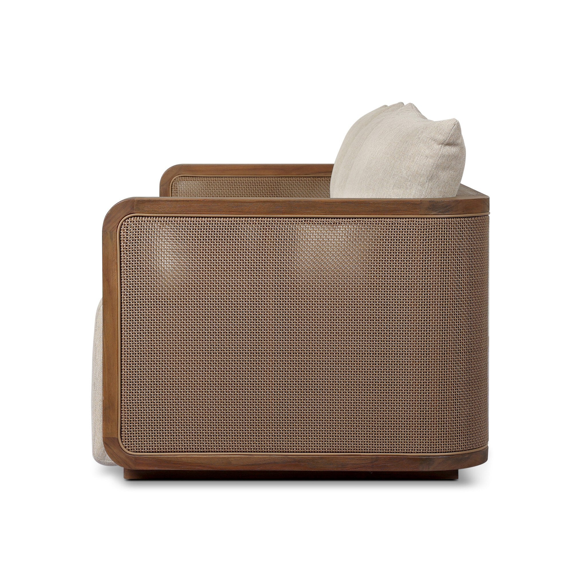 Reiner 96" Outdoor Sofa - Ellor Beige