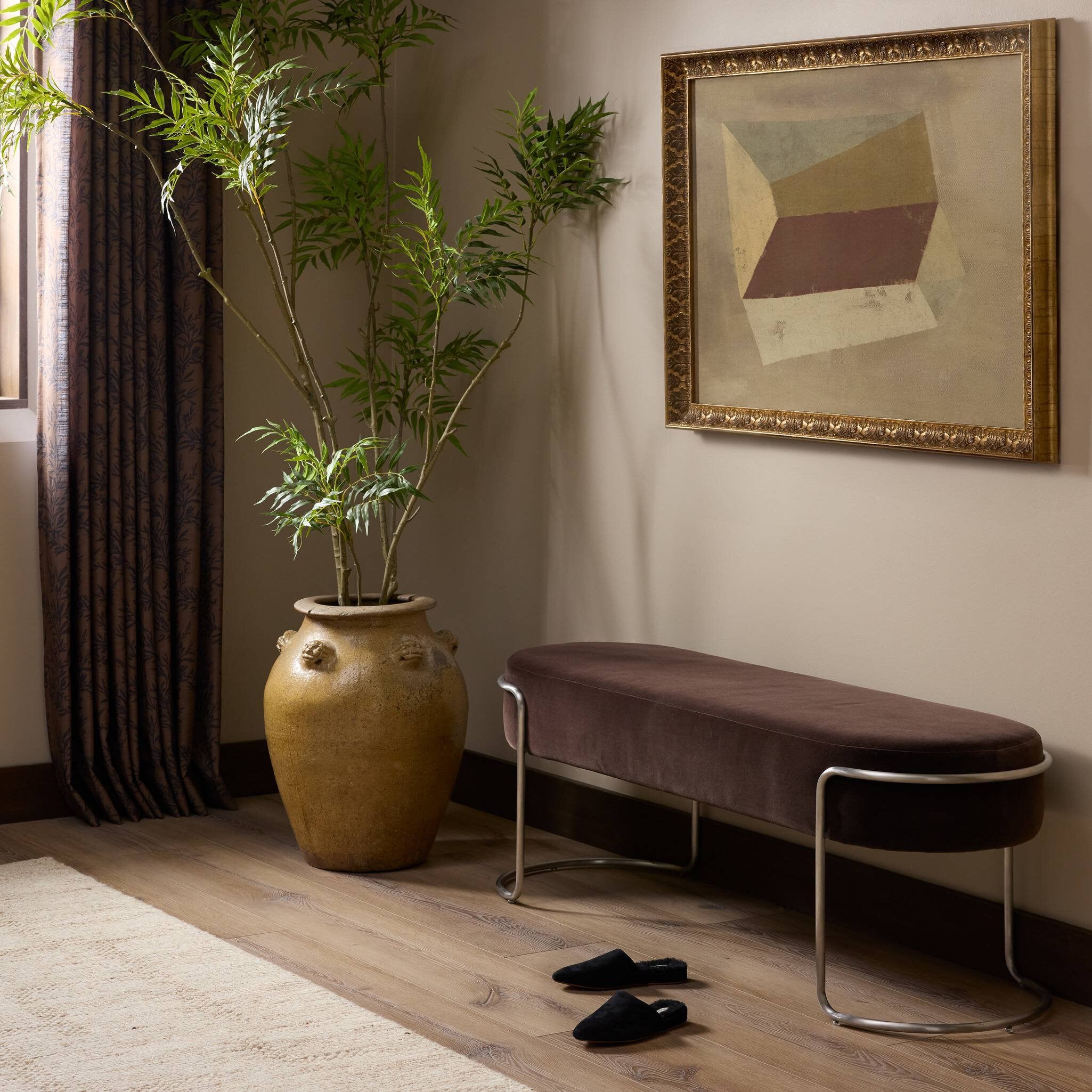 Savoy Accent Bench - Surrey Cocoa