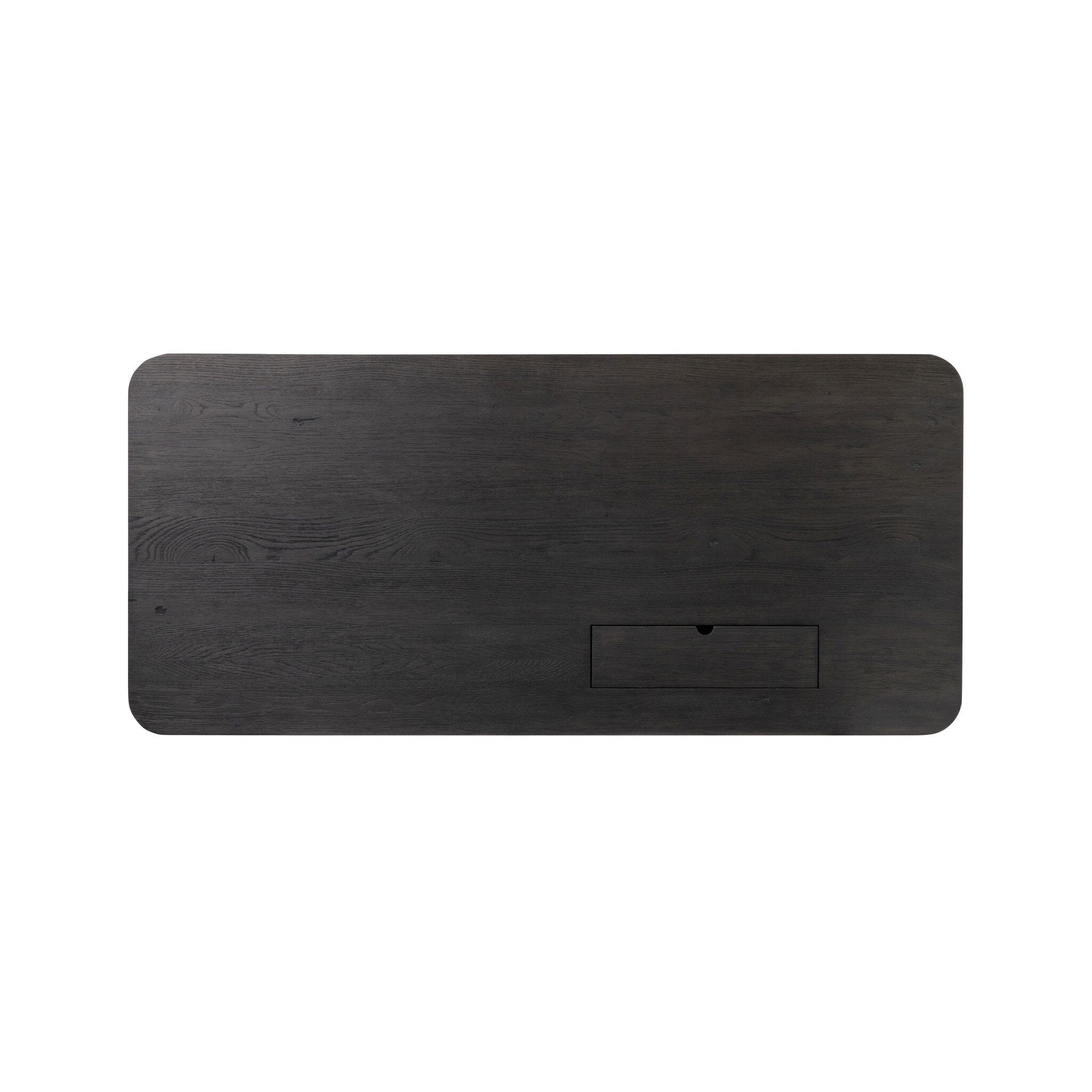 Taylor Standing Desk - Worn Black Oak Veneer