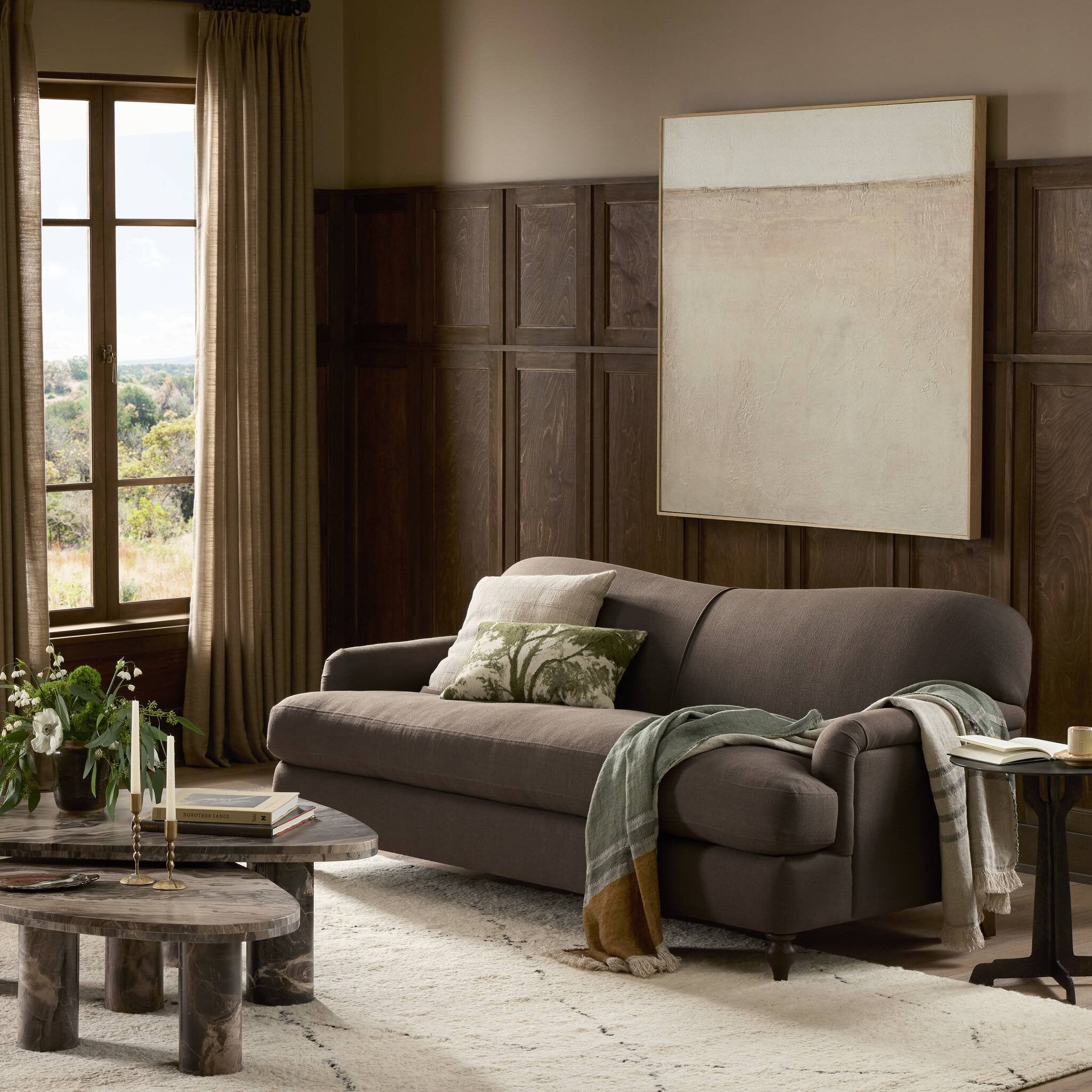 Tiani Sofa - Savoy Coffee
