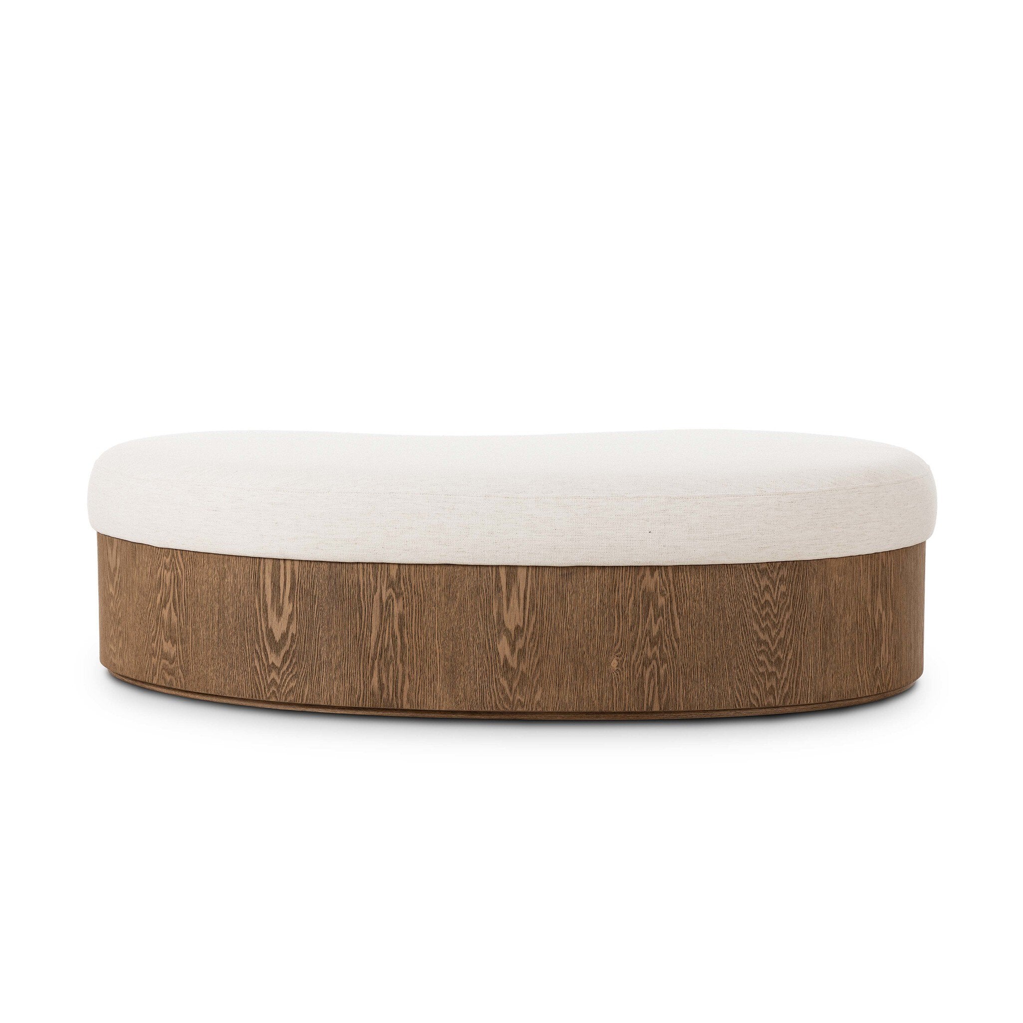 Celeste Cocktail Ottoman - Crypton Nomad Snow