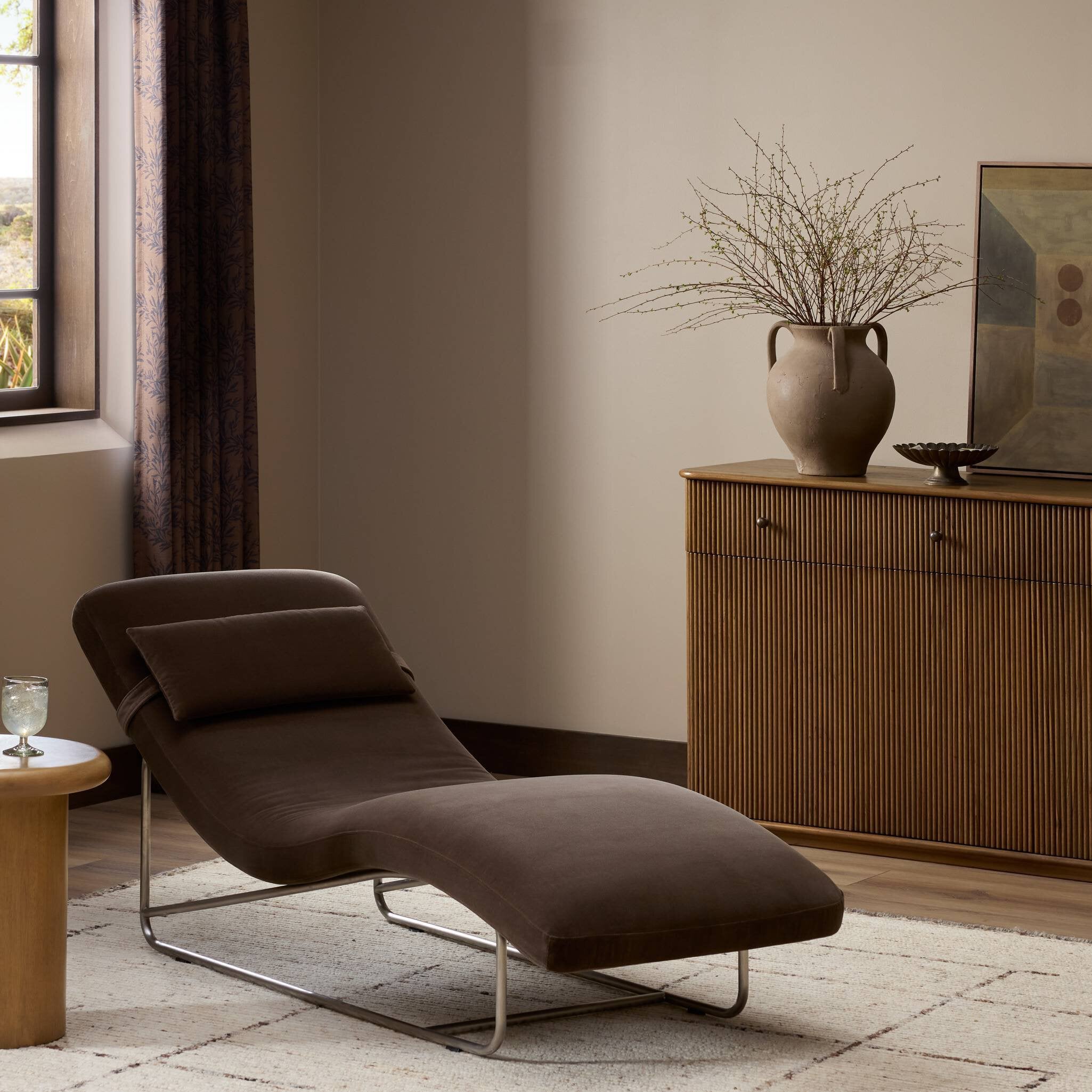 Michi Chaise - Surrey Mink