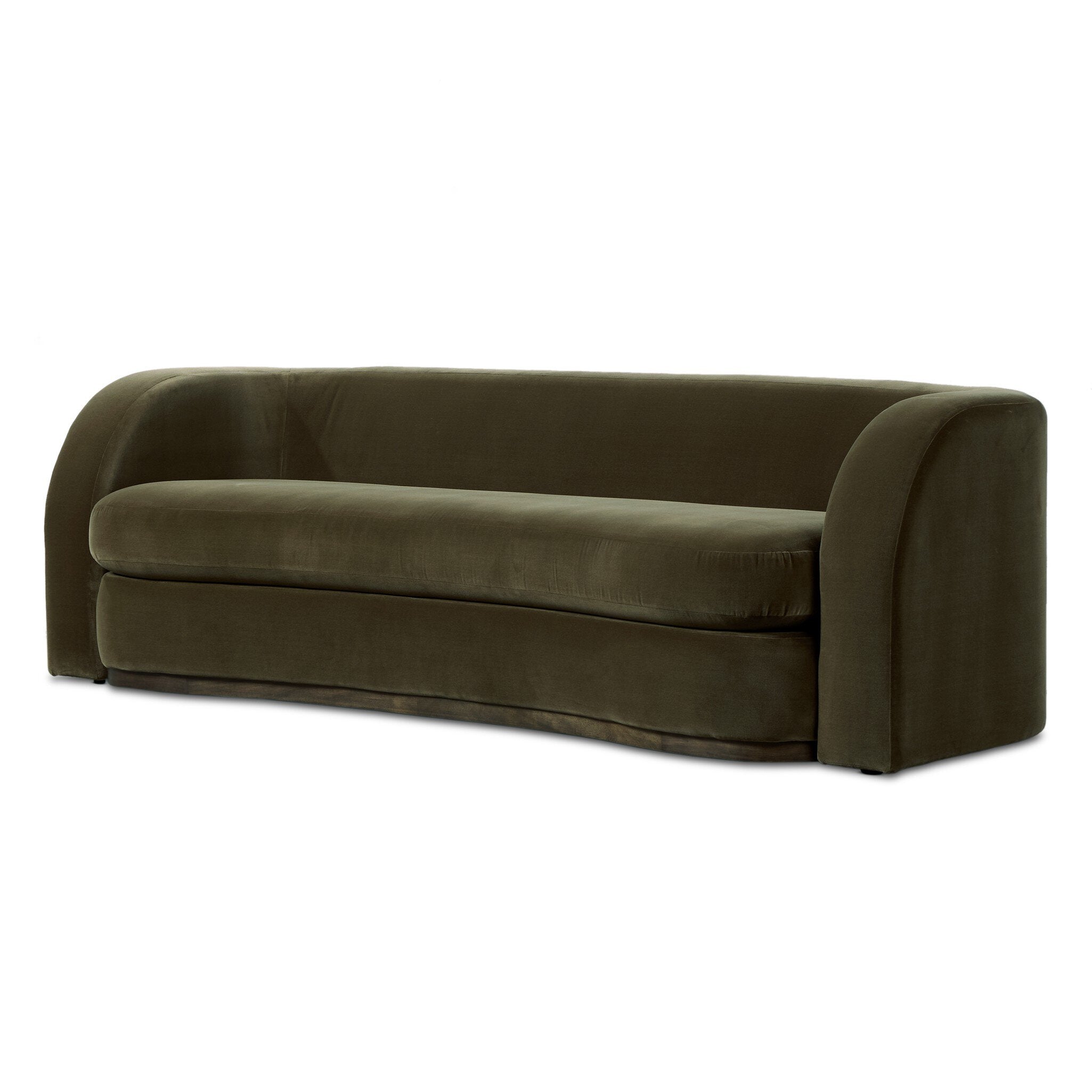 Lavera 99" Sofa - Surrey Olive