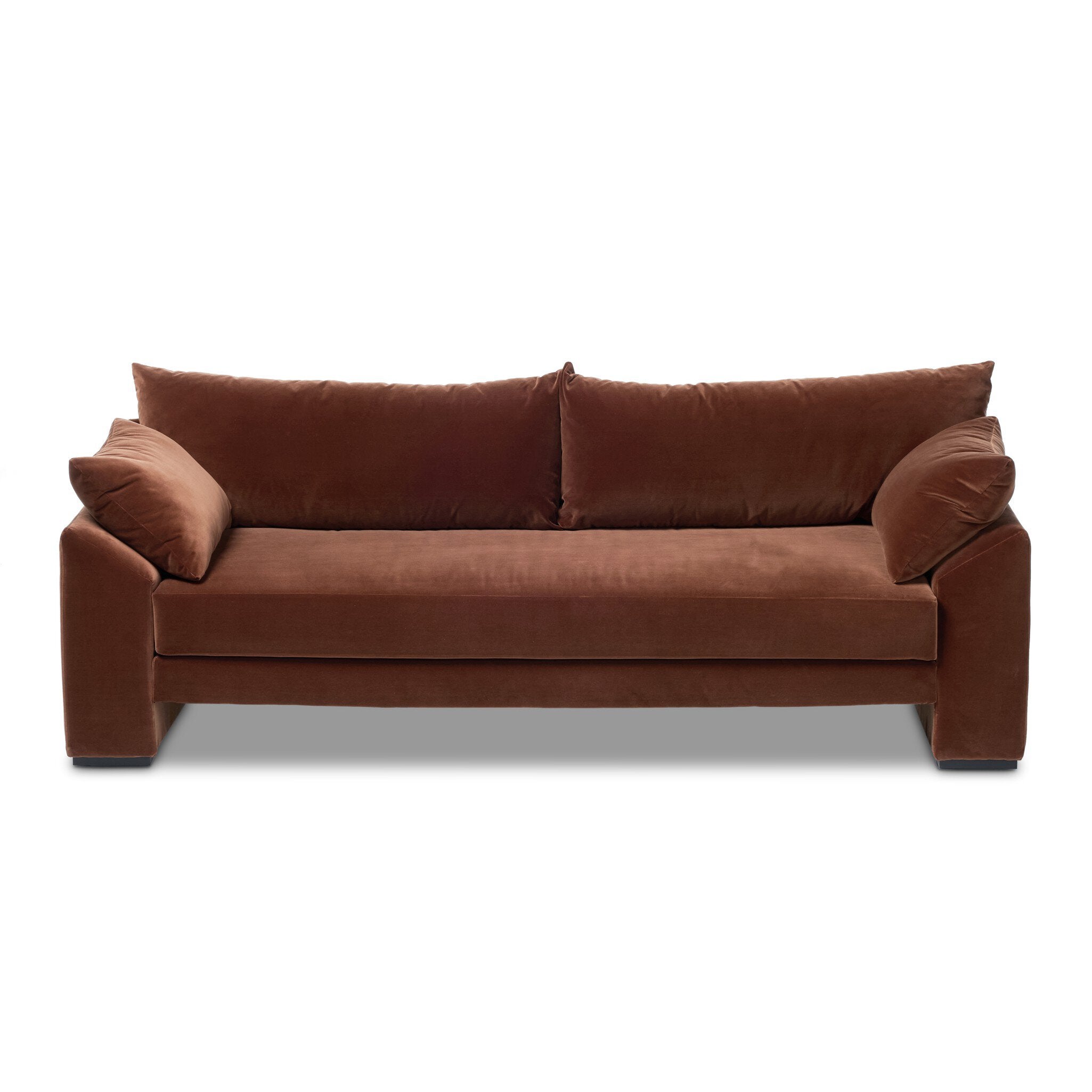 Mirella 86" Sofa - Surrey Auburn
