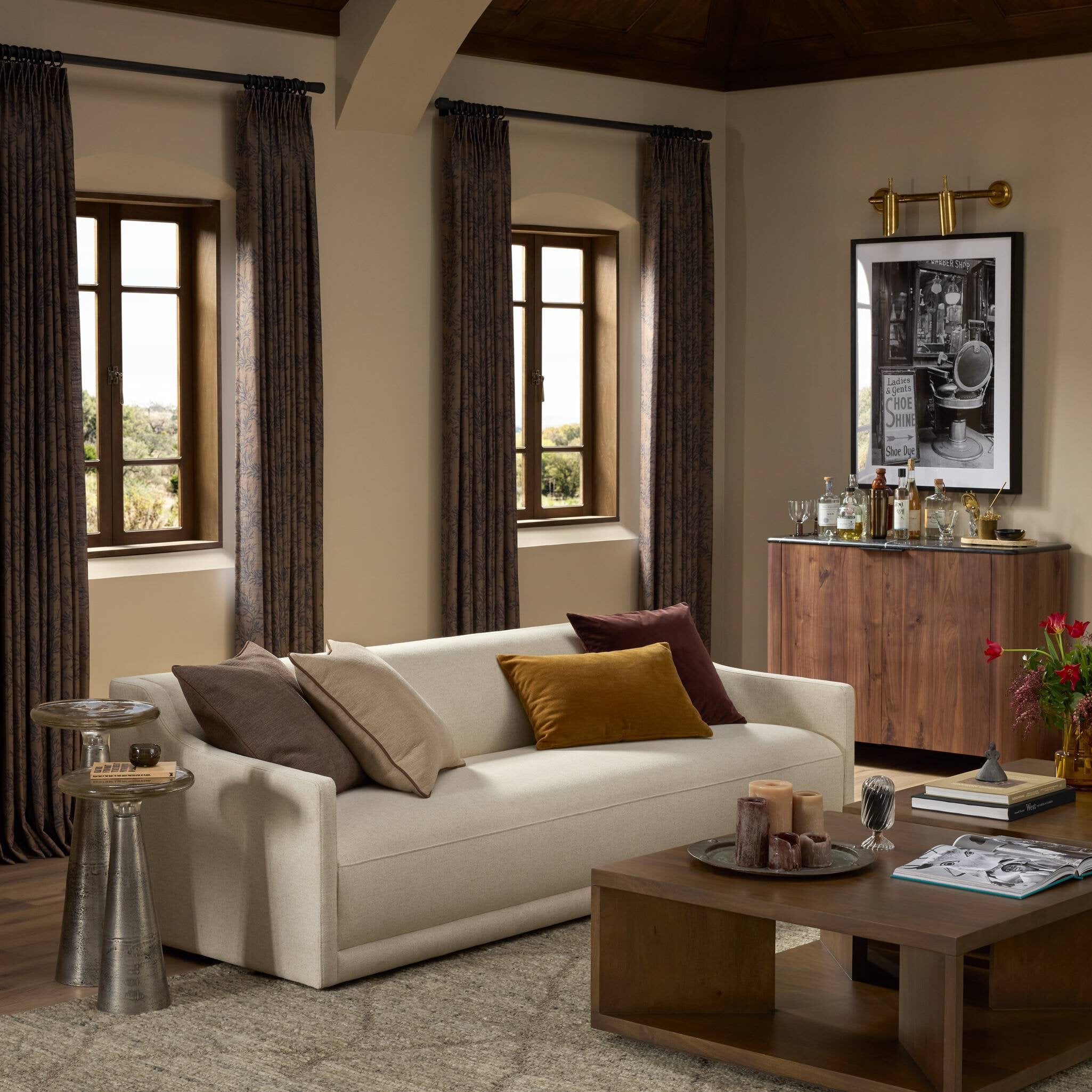 Gianna 95" Sofa - Antwerp Natural