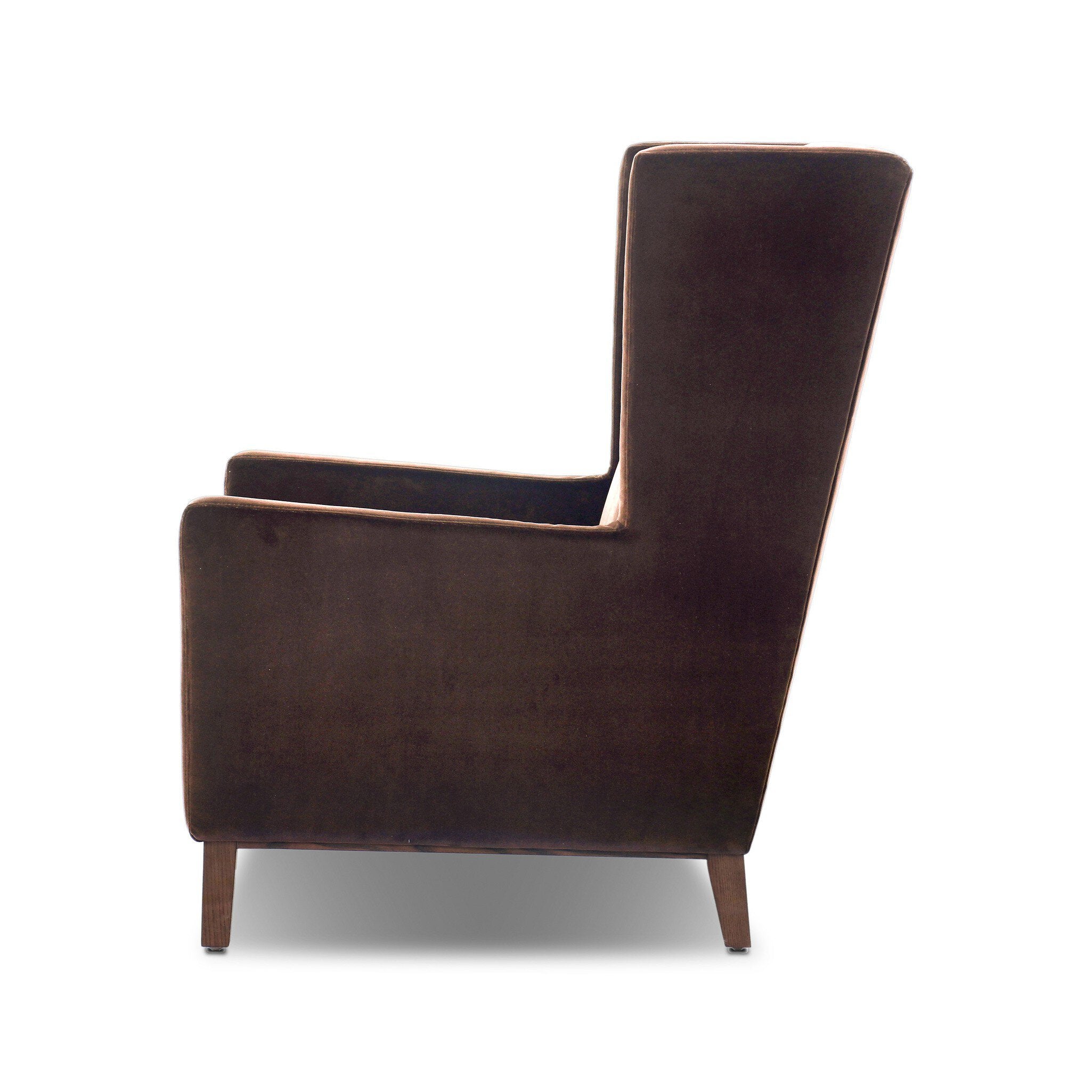 Savita Wing Chair - Surrey Cocoa