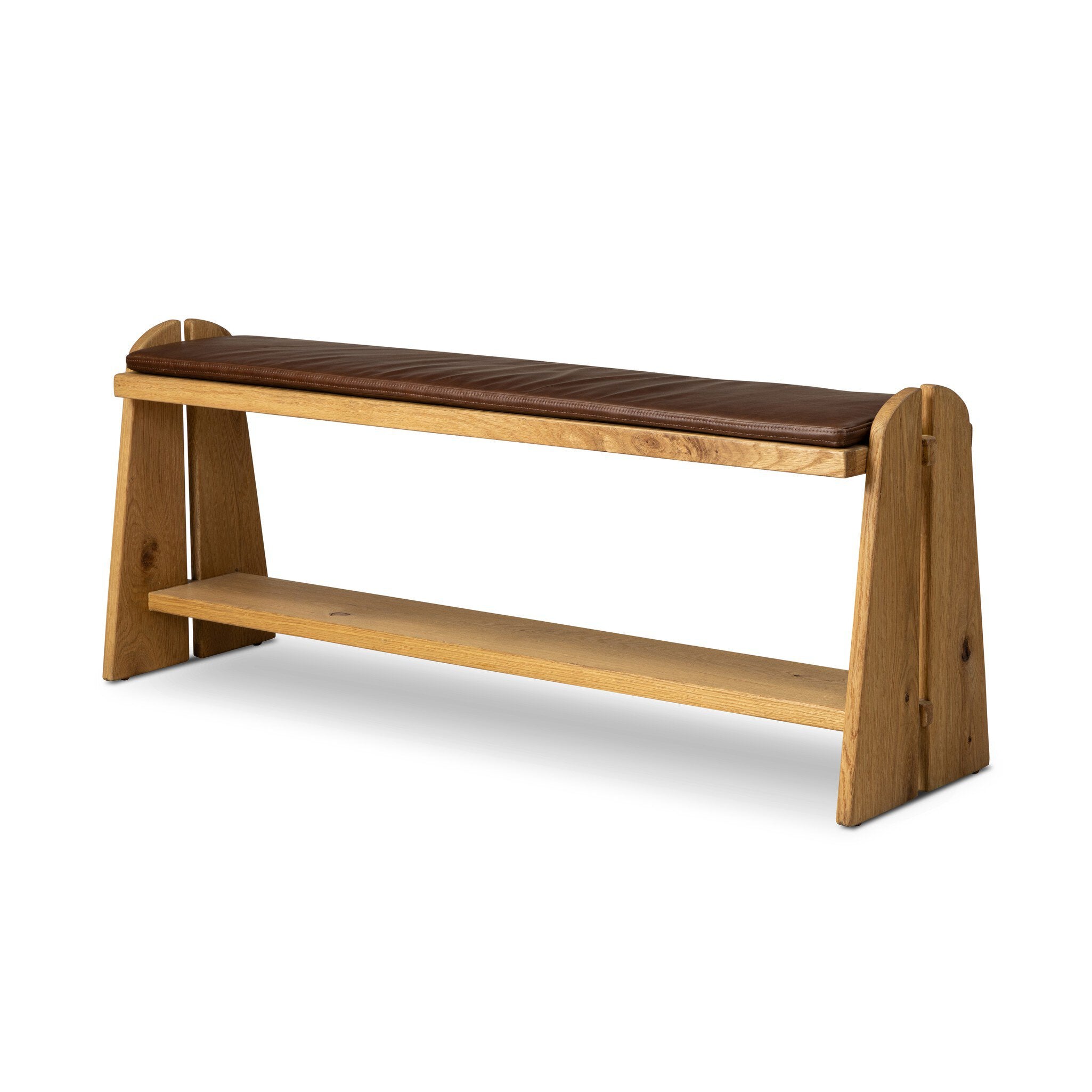 Landrea Accent Bench - Havana Brown