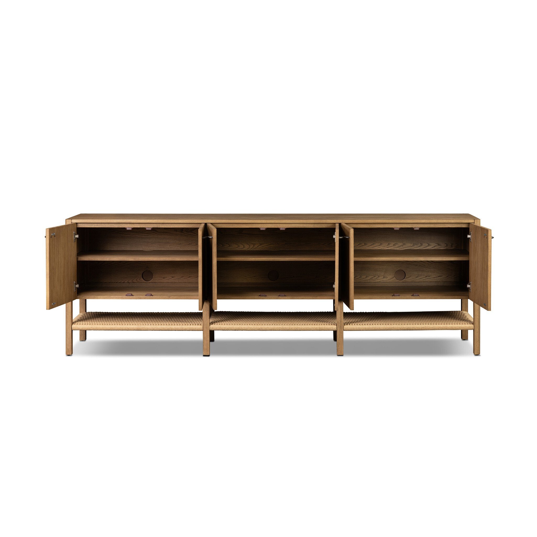 Zuma 6 Door Sideboard - Dune Ash Veneer