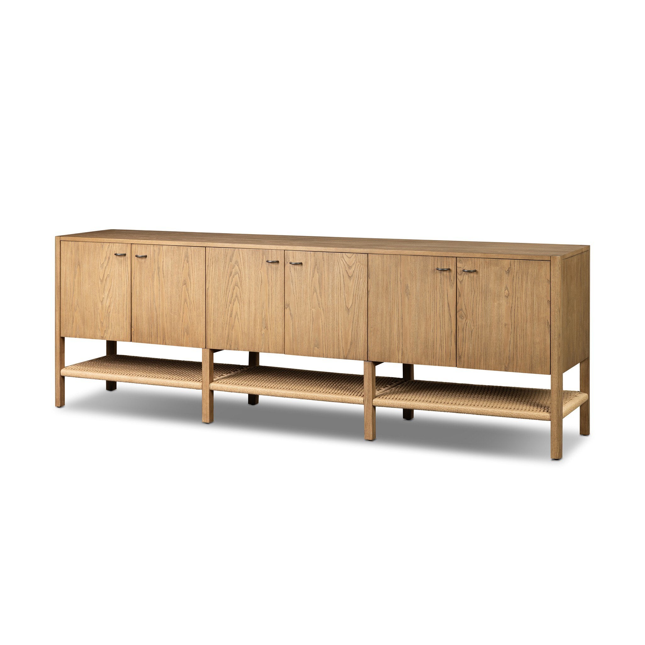 Zuma 6 Door Sideboard - Dune Ash Veneer