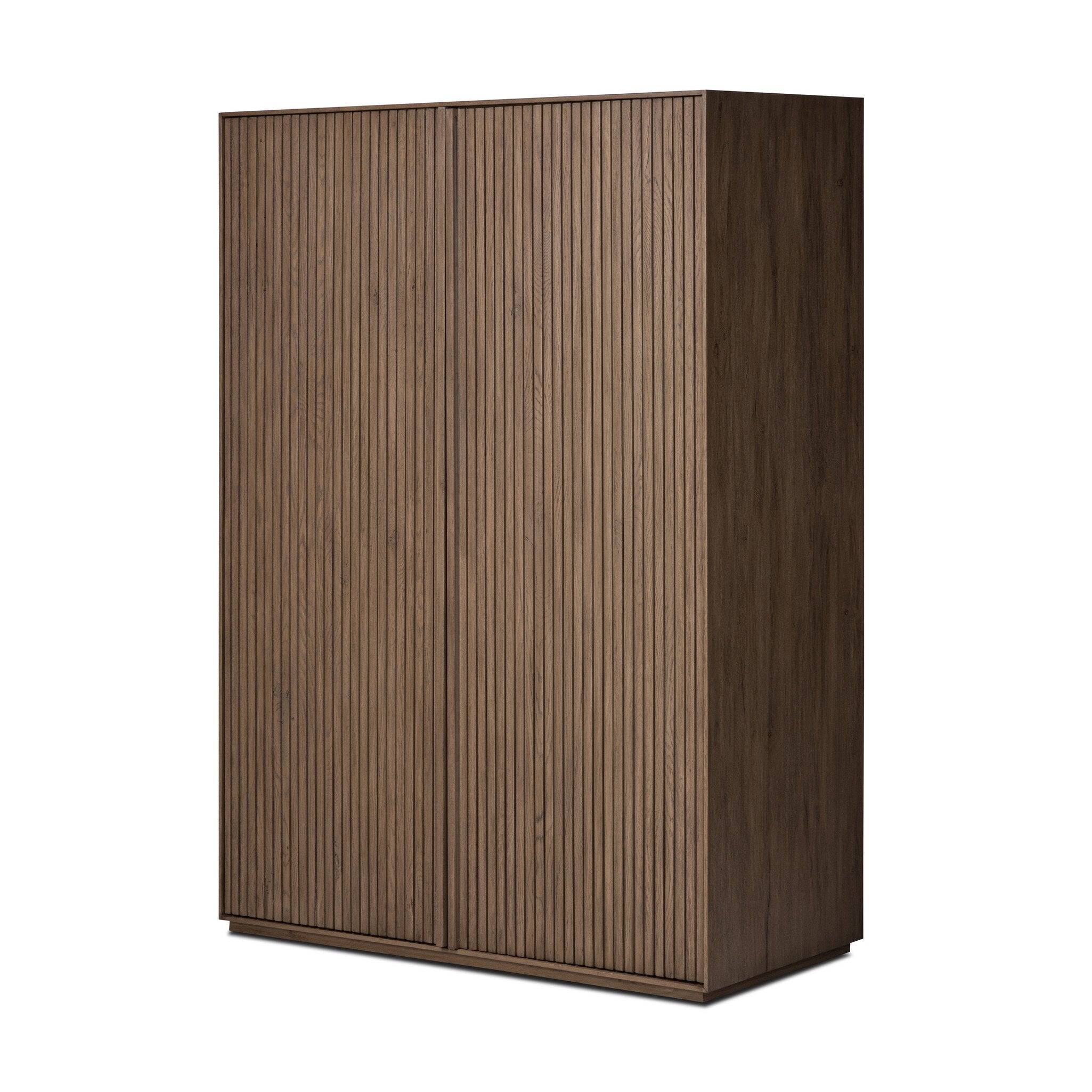 Leo Cabinet - Rustic Grey Veneer