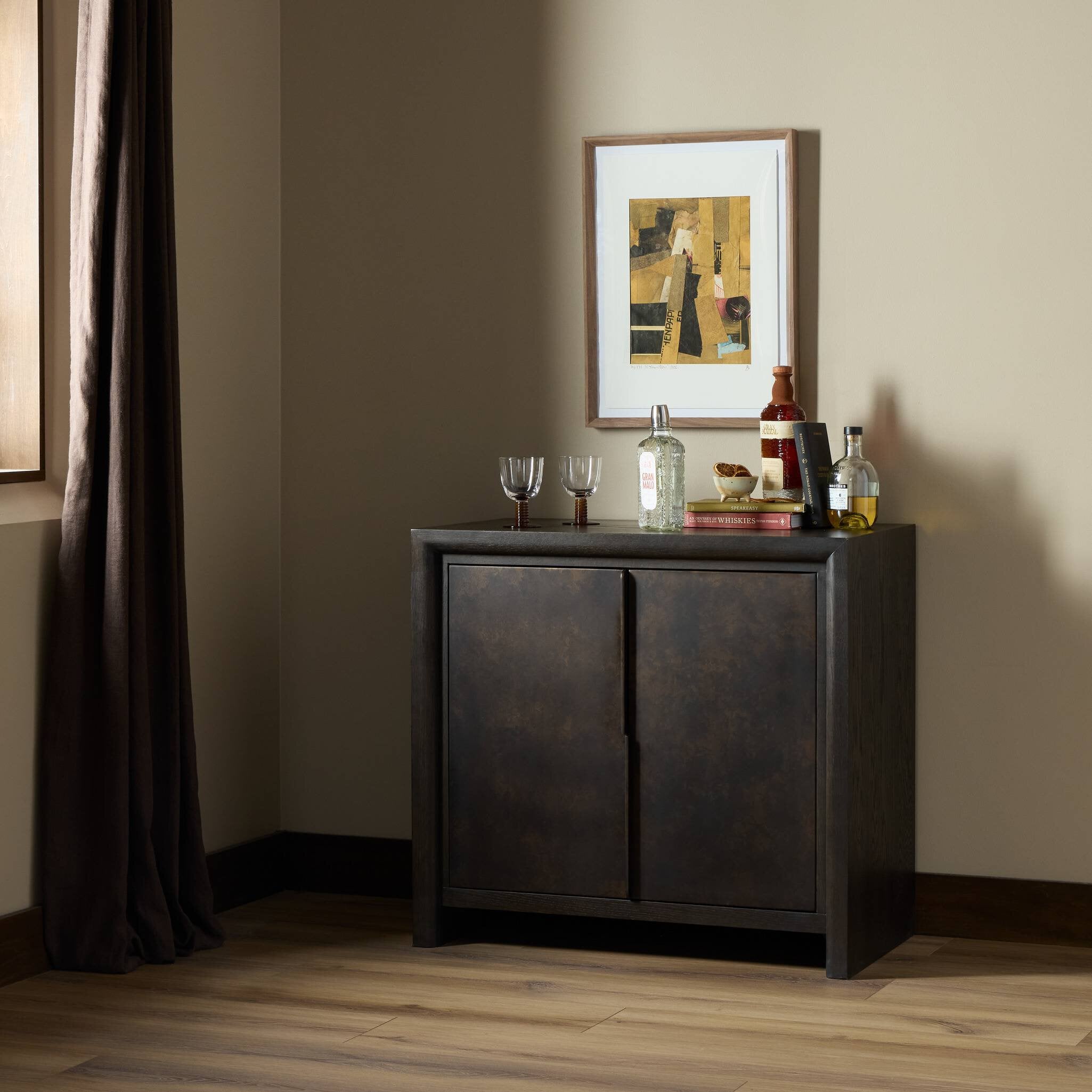 Arlington Small Cabinet - Espresso Oak
