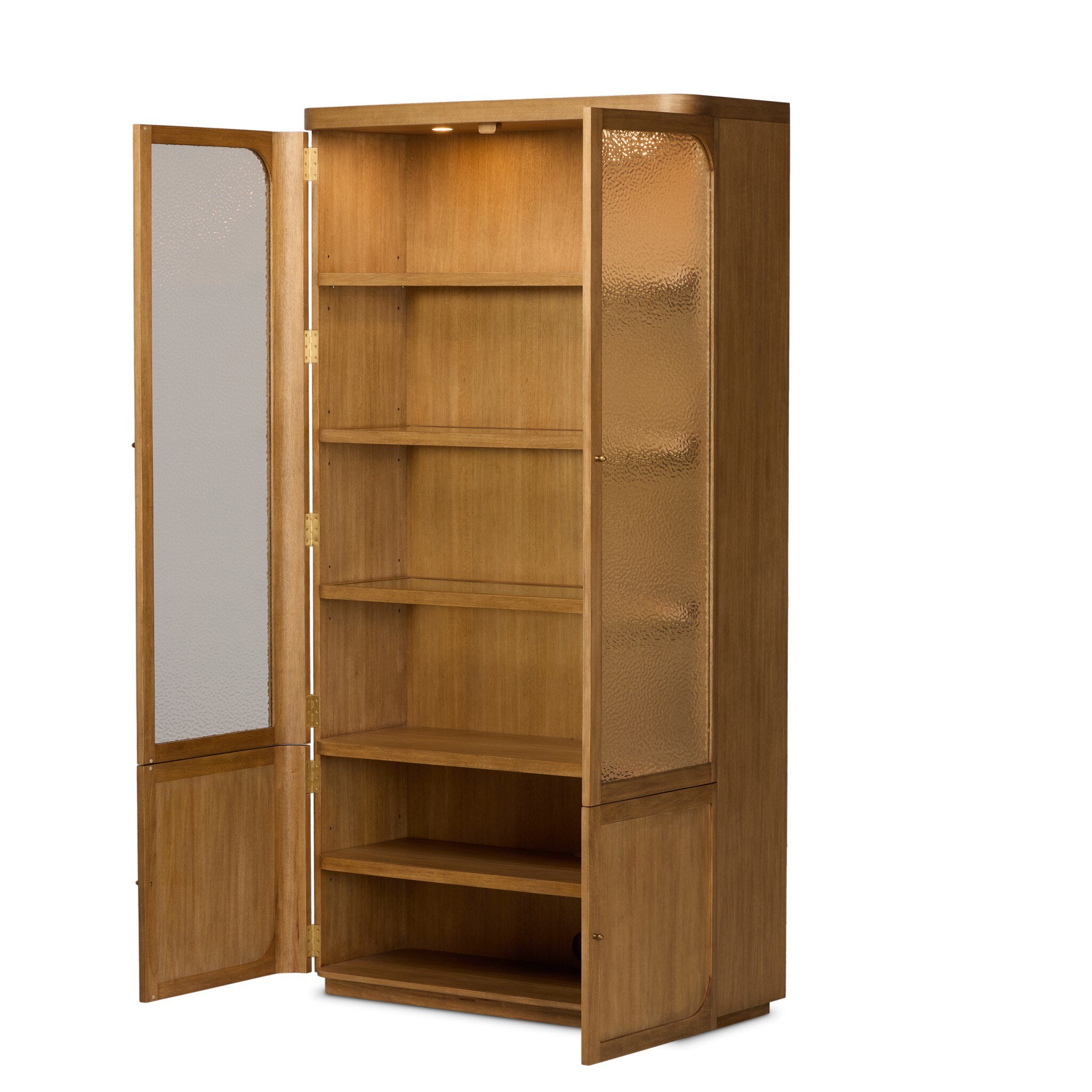 Lansford Cabinet - Natural Parawood Veneer