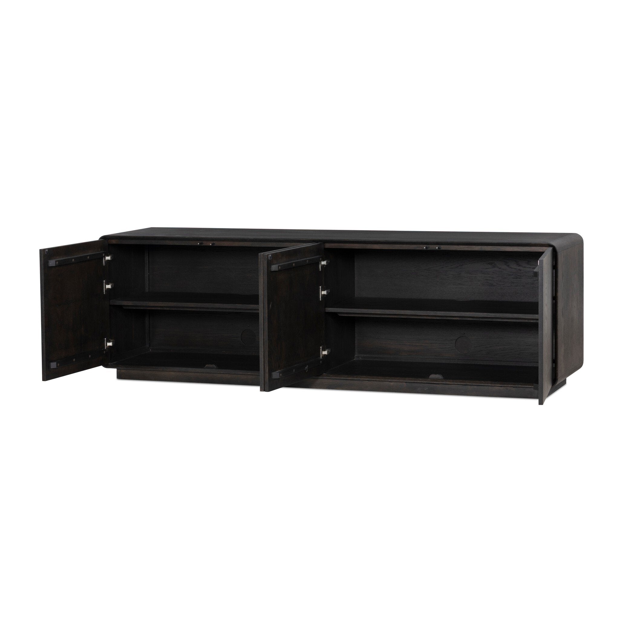 Owens Media Console - Espresso Oak Veneer