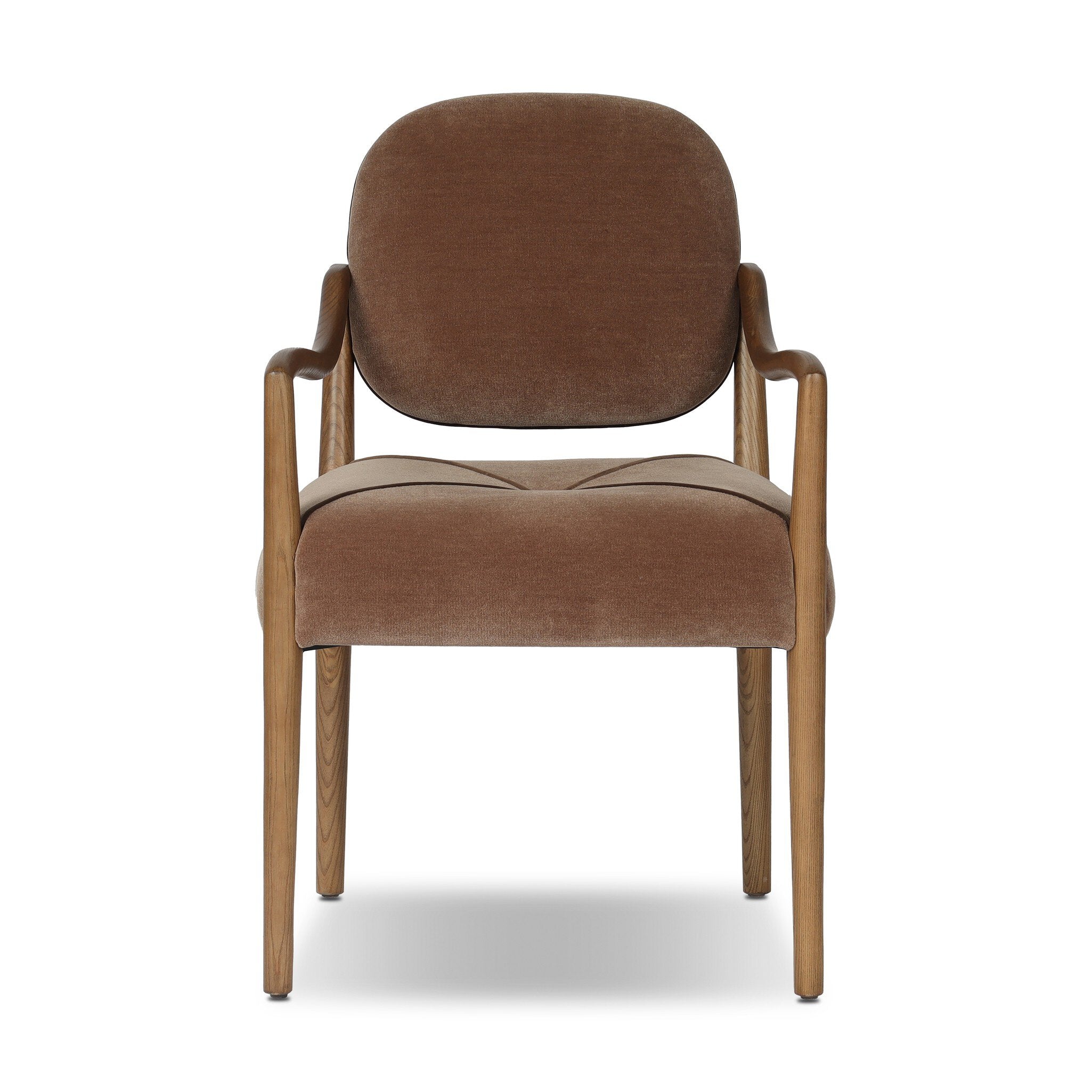 Auden Dining Arm Chair - Monte Mushroom