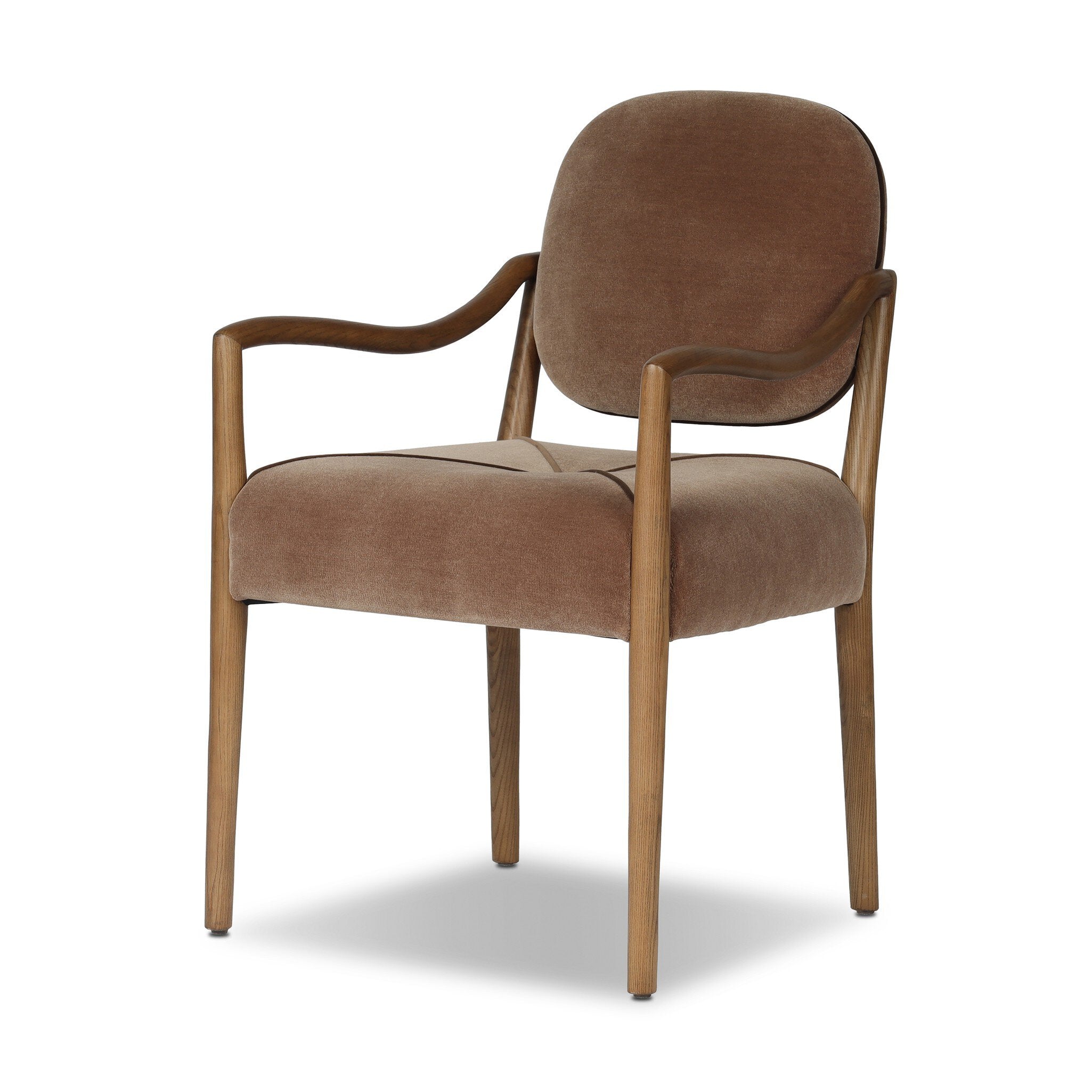 Auden Dining Arm Chair - Monte Mushroom
