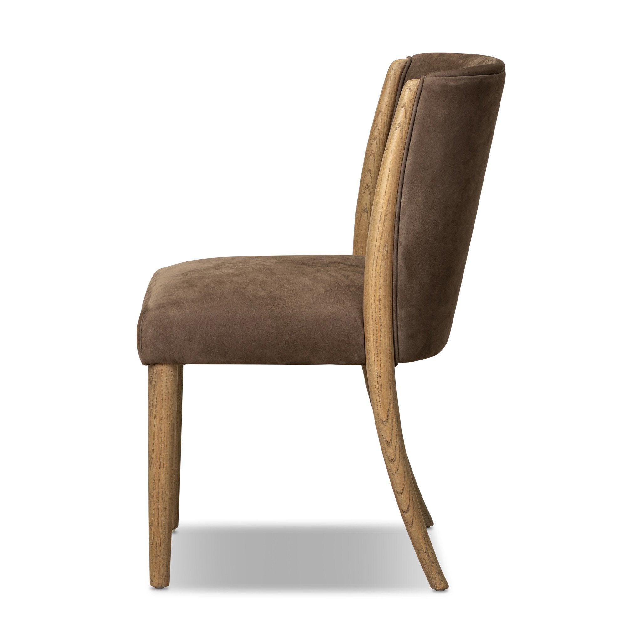 Marela Dining Chair - Nubuck Cigar