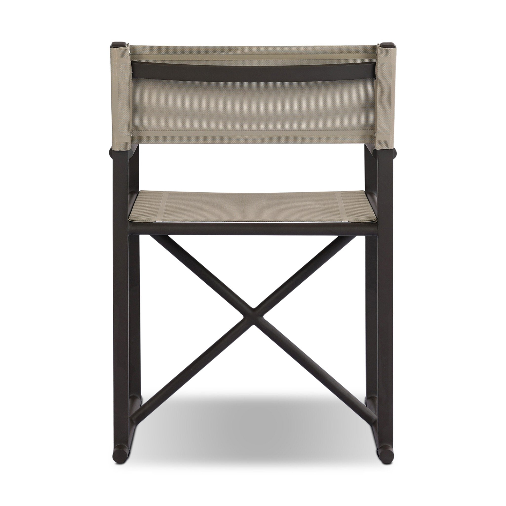 Brisco Outdoor Dining Chair - Taupe Mesh