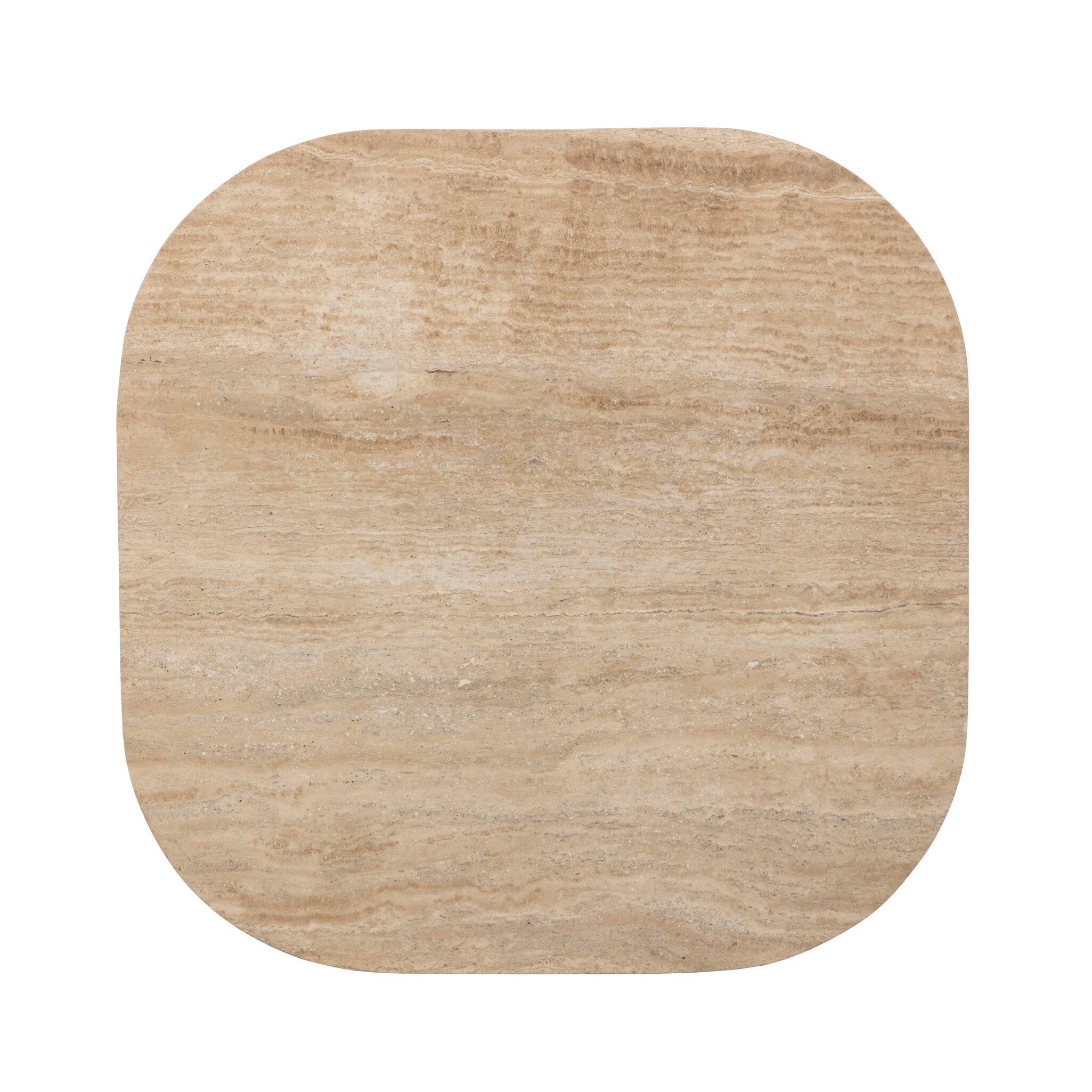 Christopher Coffee Table - Taupe Travertine