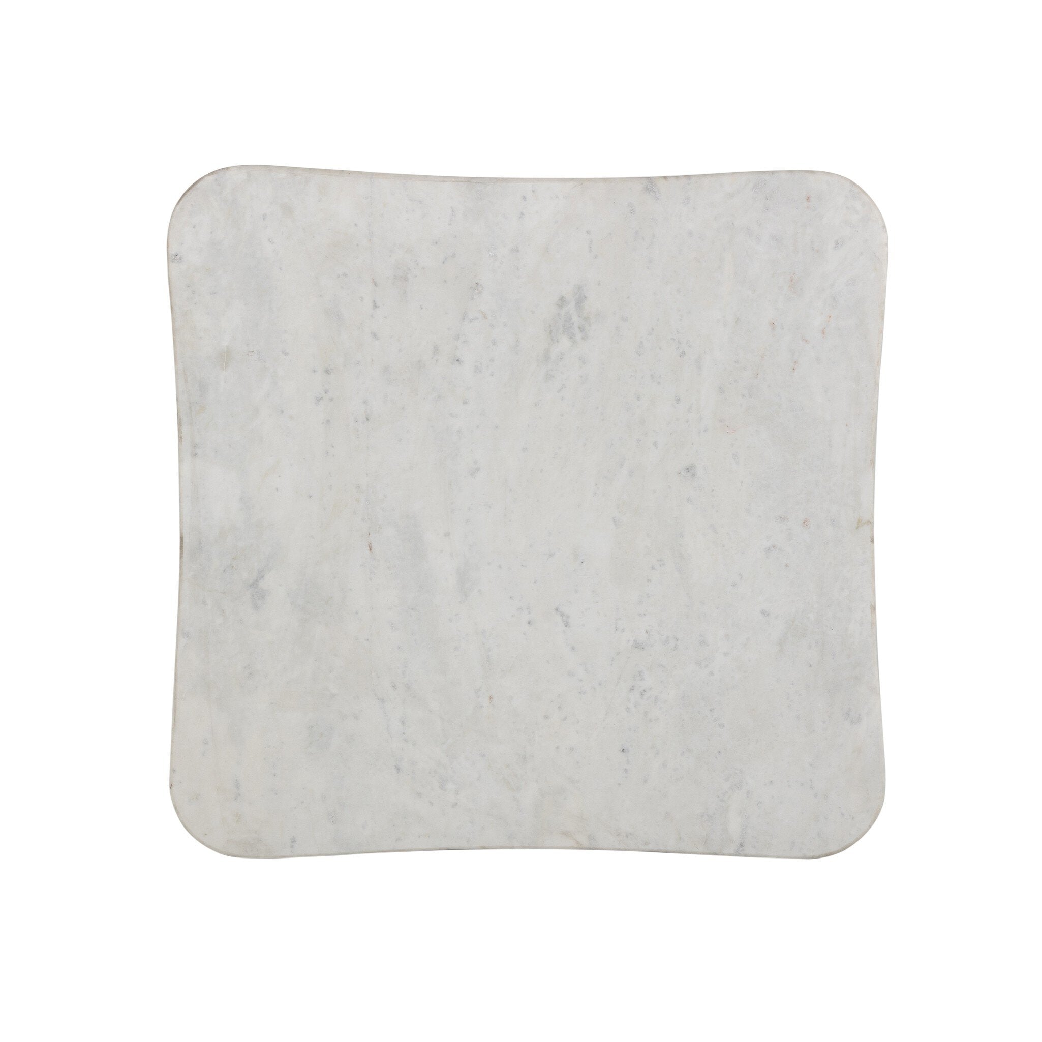Tabitha 42" Outdoor Dining Table - Polished White Marble