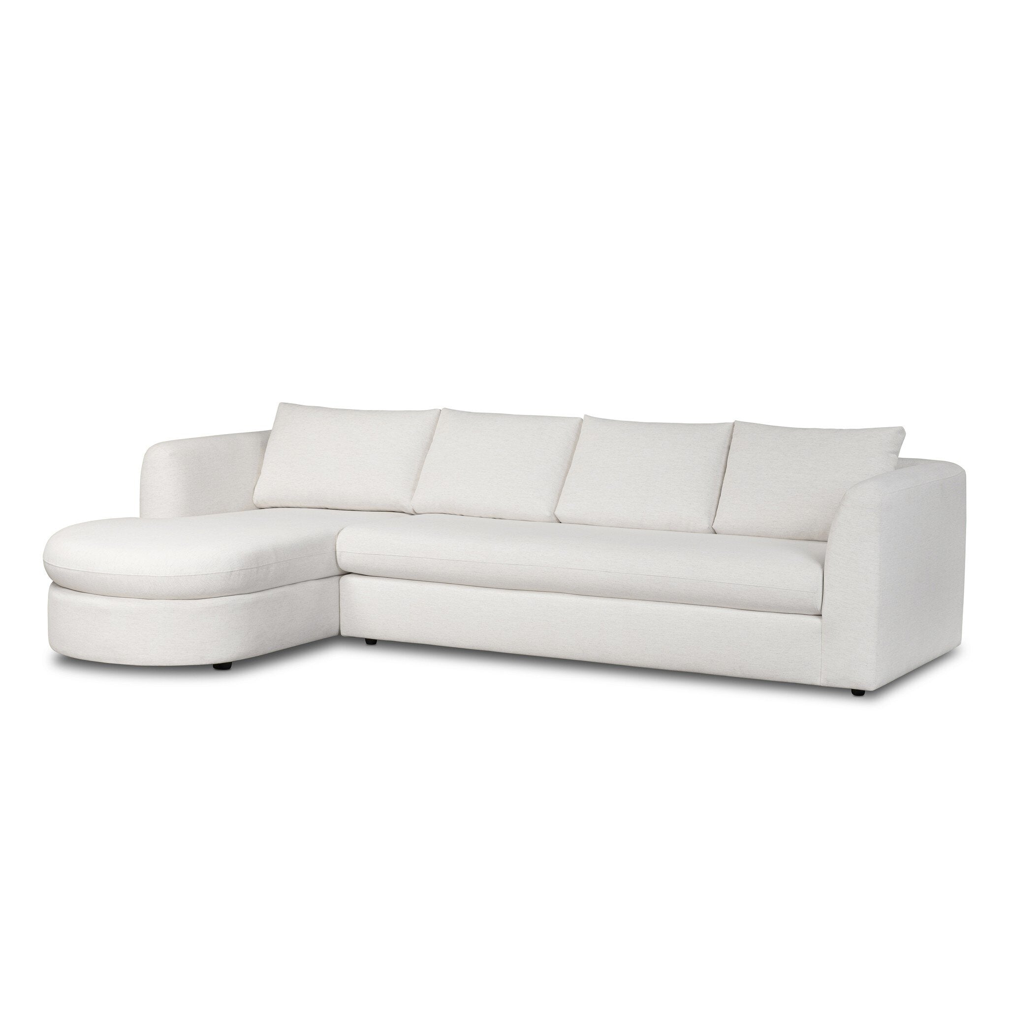 Anissa 2-Piece Sectional - Crypton Nomad Snow