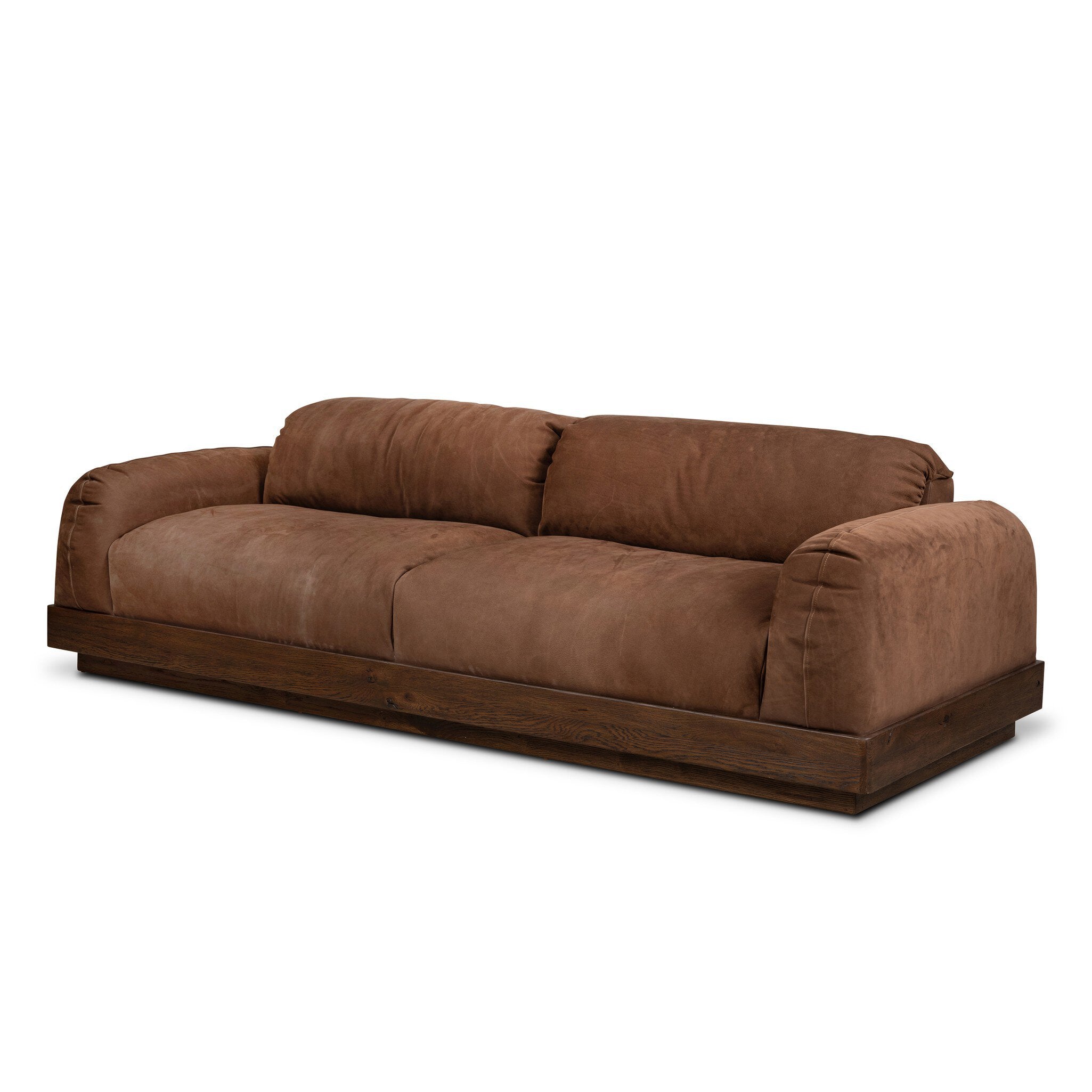 Voller 96" Sofa - Nubuck Tobacco