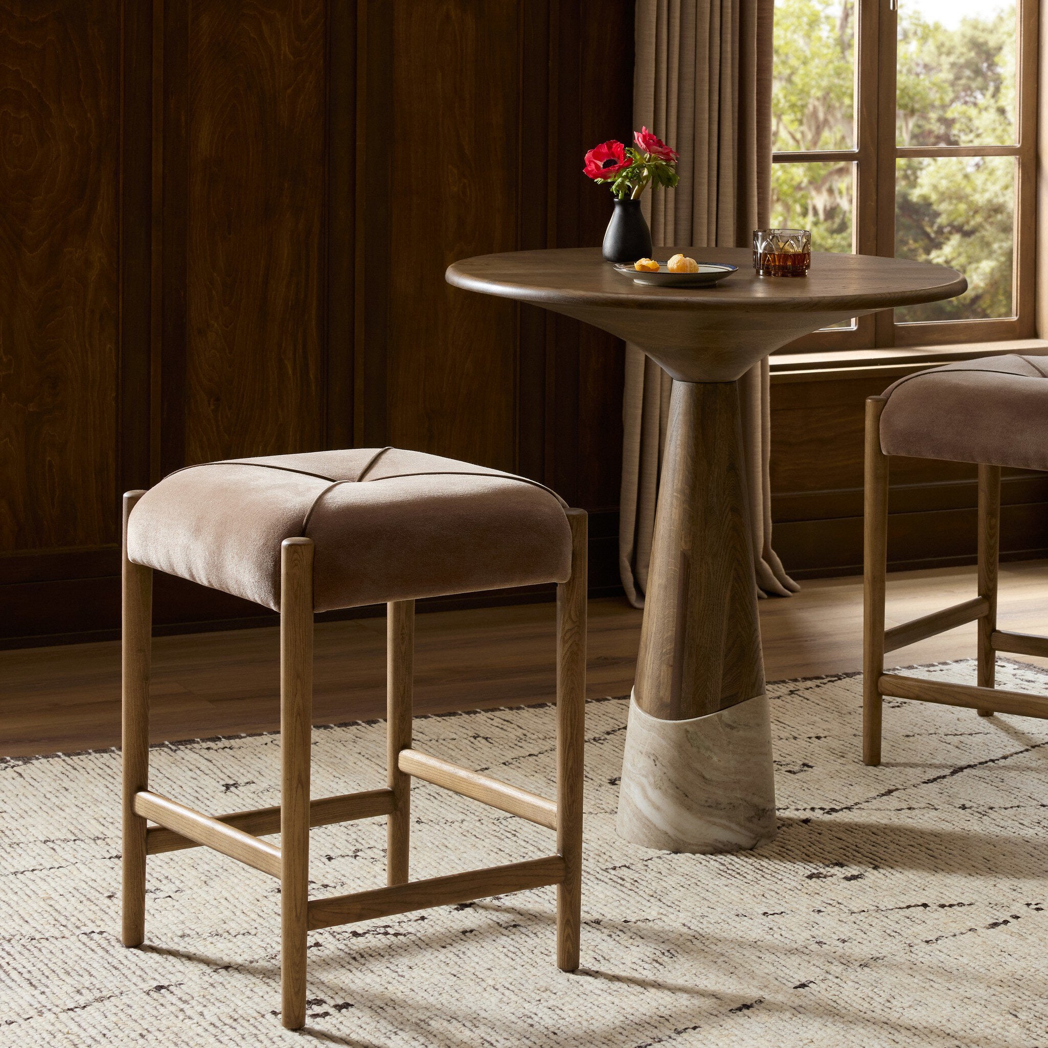 Auden Stool - Monte Mushroom