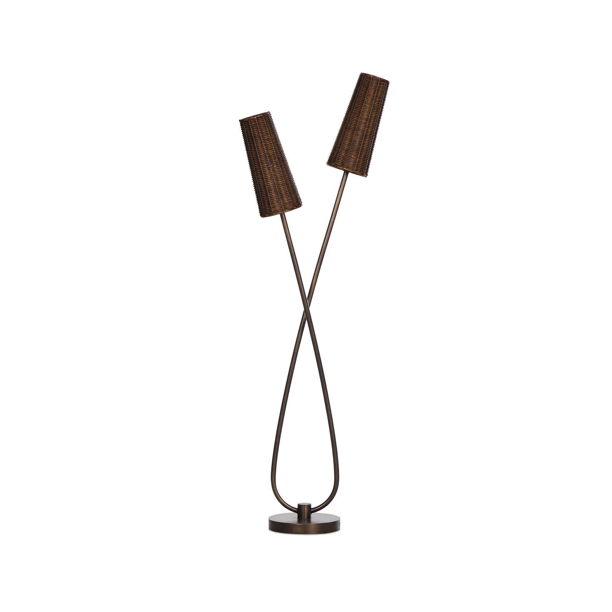 Almina Floor Lamp - Light Oil Rubbed Bronze