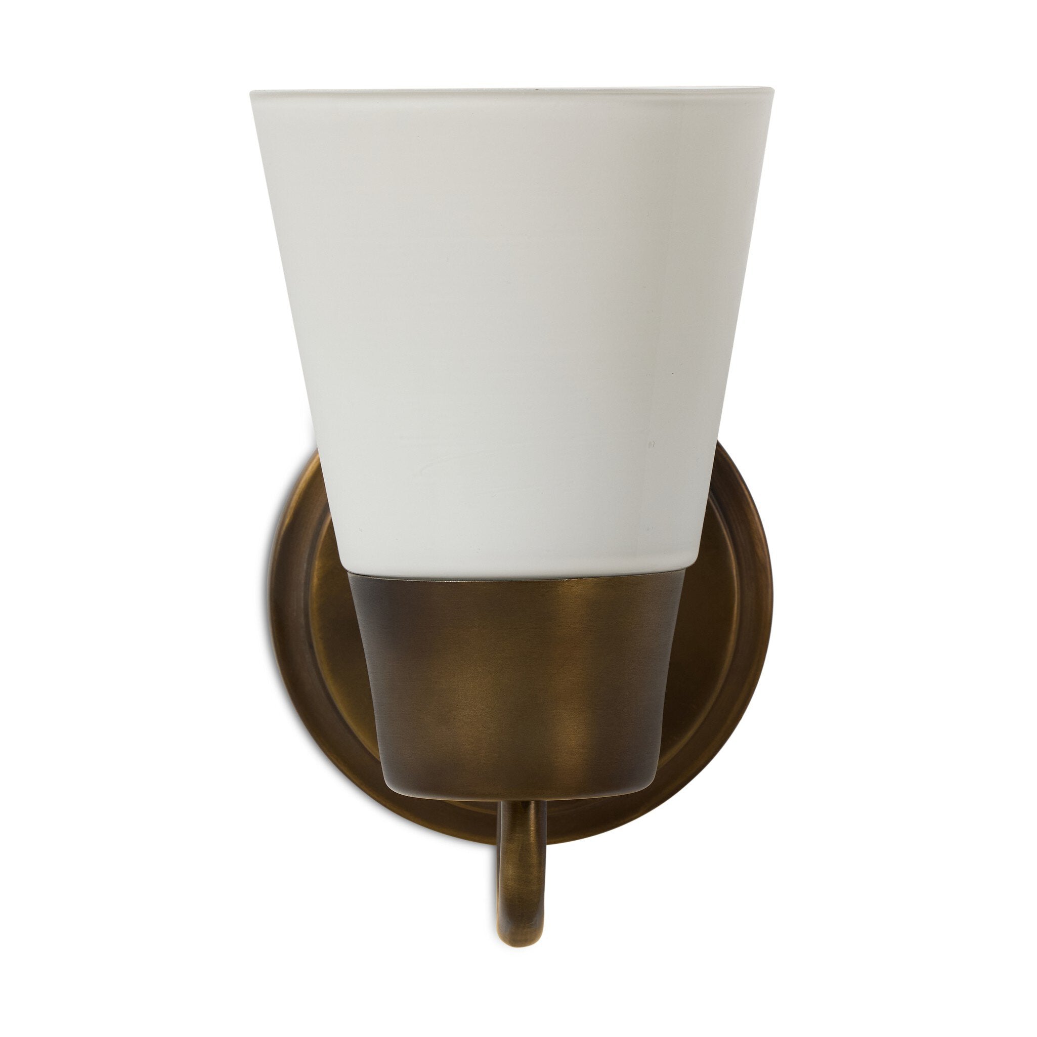 Mavis Sconce - Milk Glass