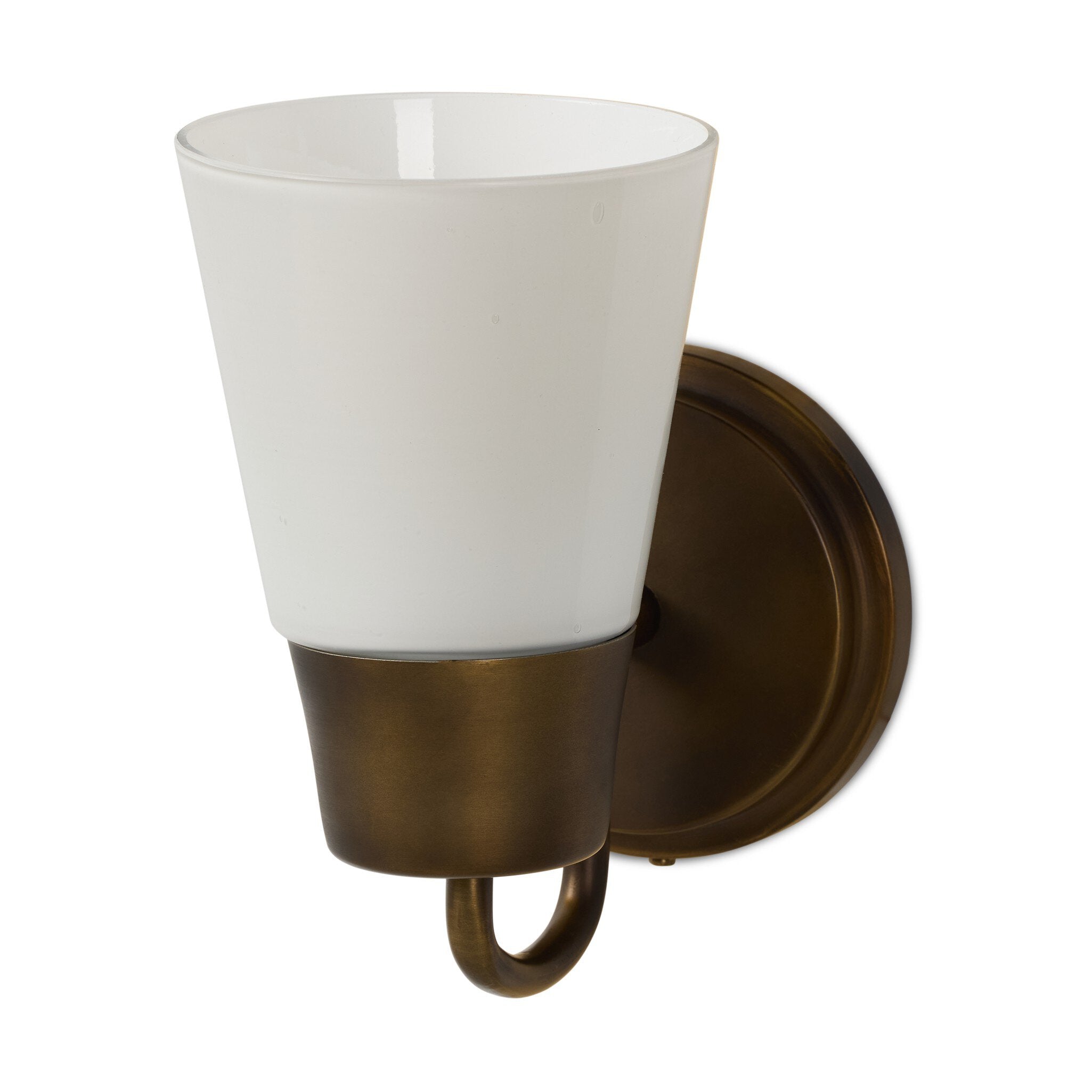 Mavis Sconce - Milk Glass