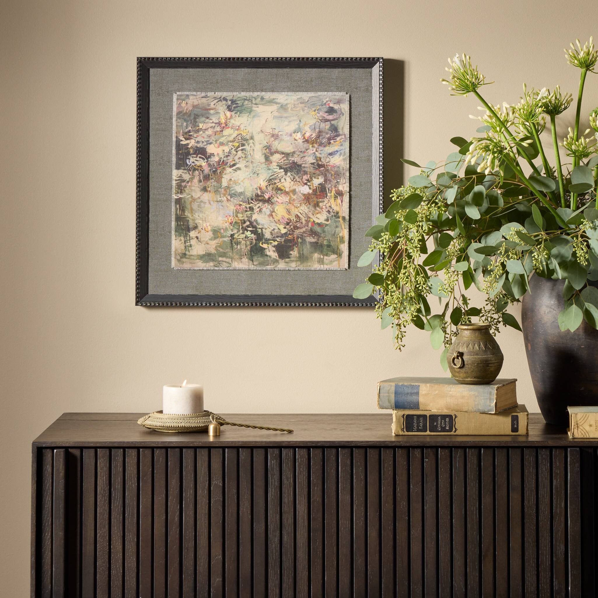 Evening Reflections by Lilia Orlova Holmes - 1.0 Brimfield Black