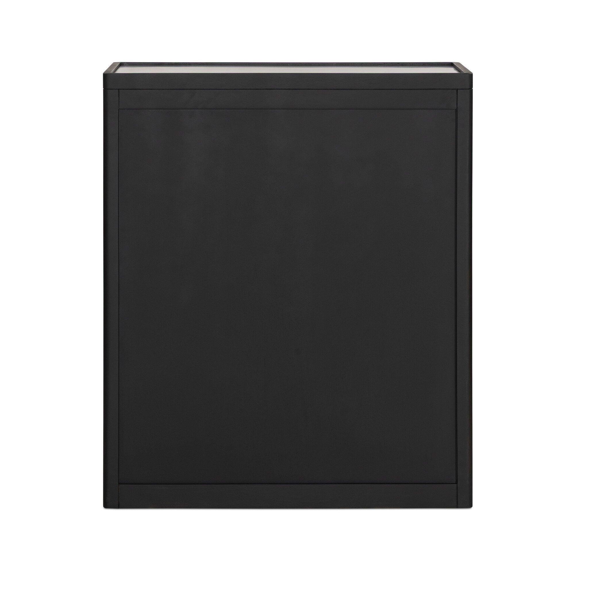 Santiago Bar Cabinet - Smoked Black Mango