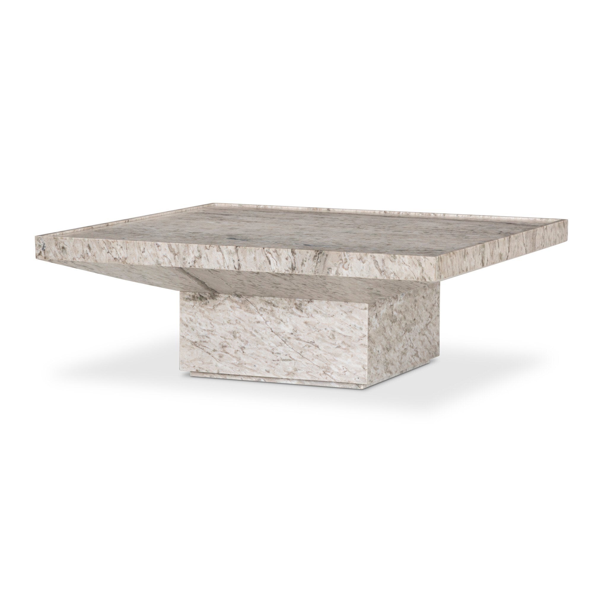 Lex Coffee Table - Sand Marble