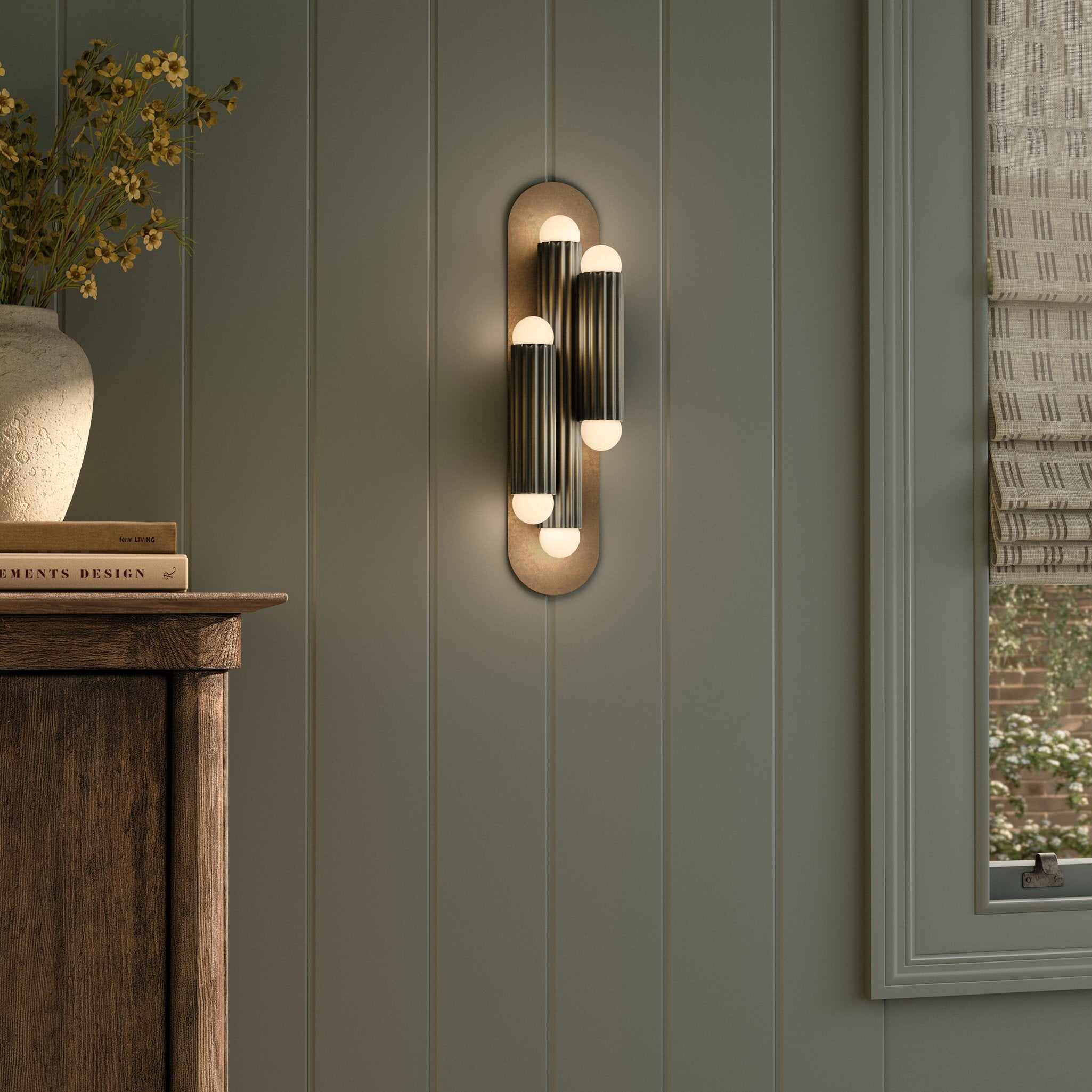Vesta Triple Sconce
