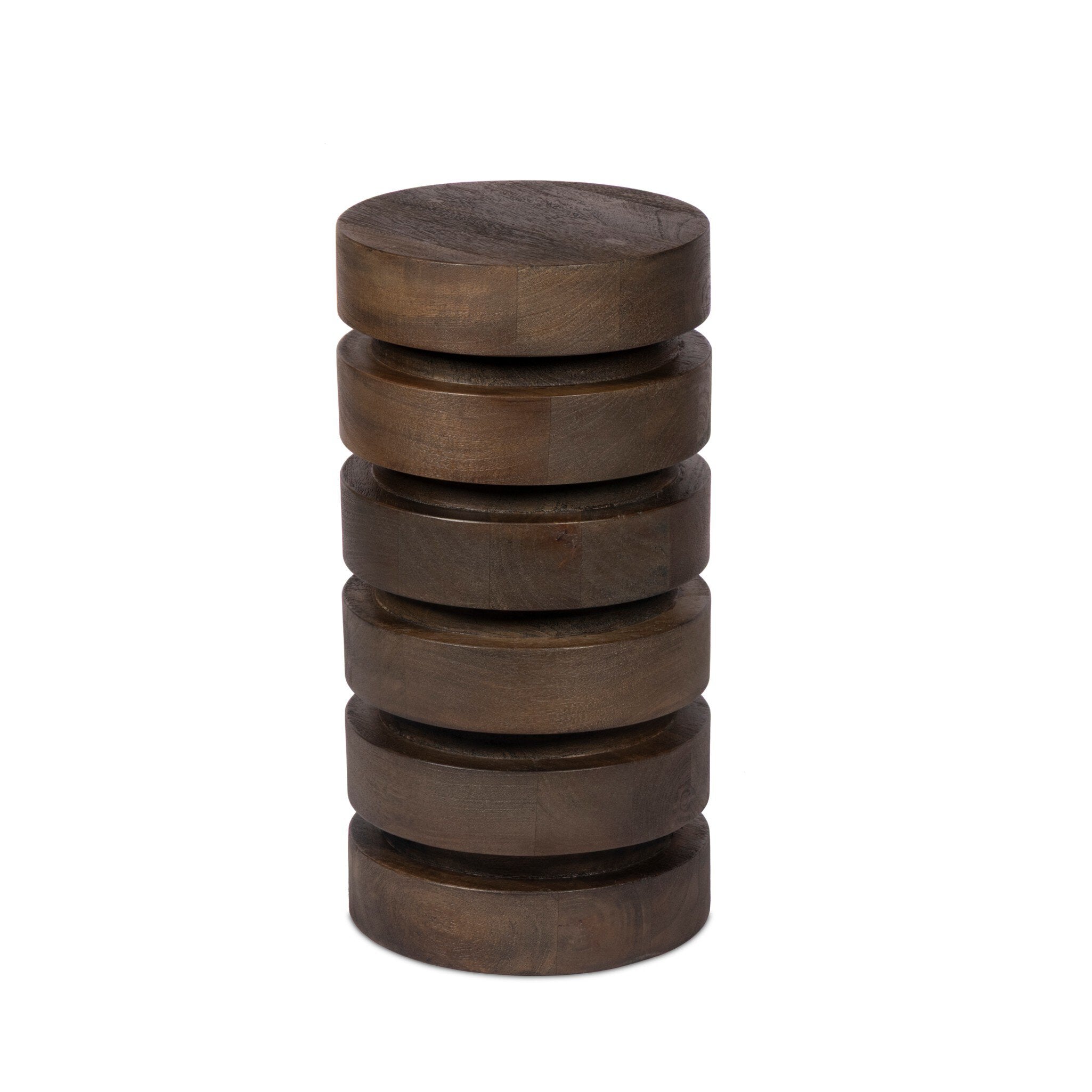 Jett End Table - Rustic Mango