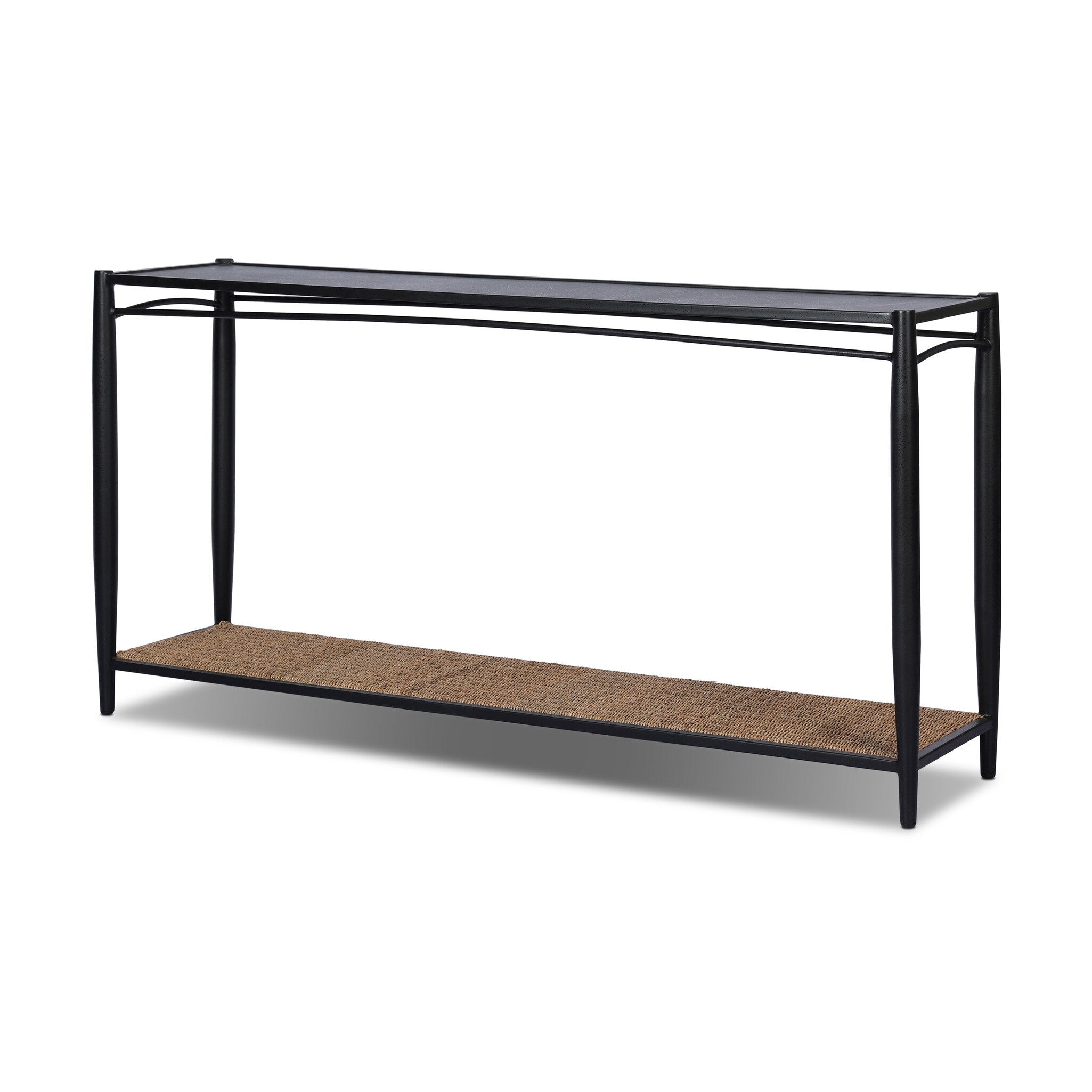 Thalen Console Table - Rough Iron