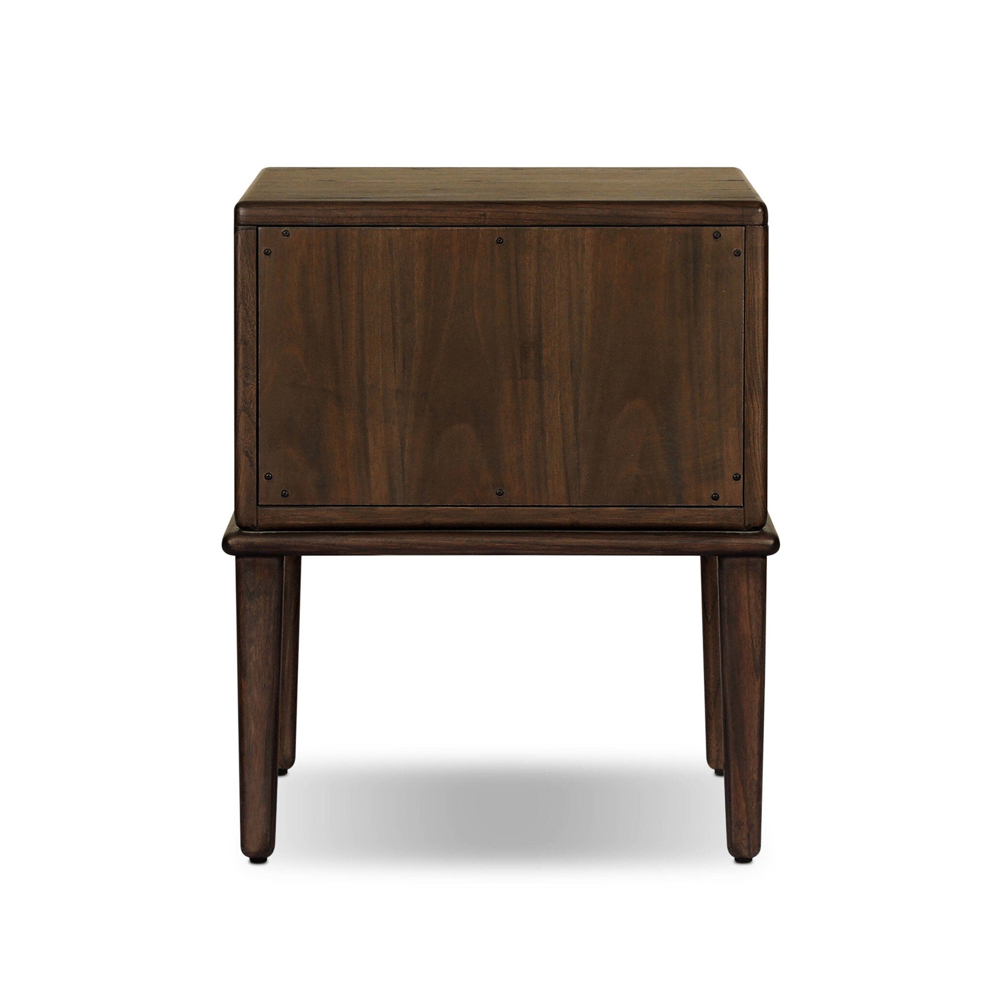 Zaria Nightstand - Dark Brown Sungkai