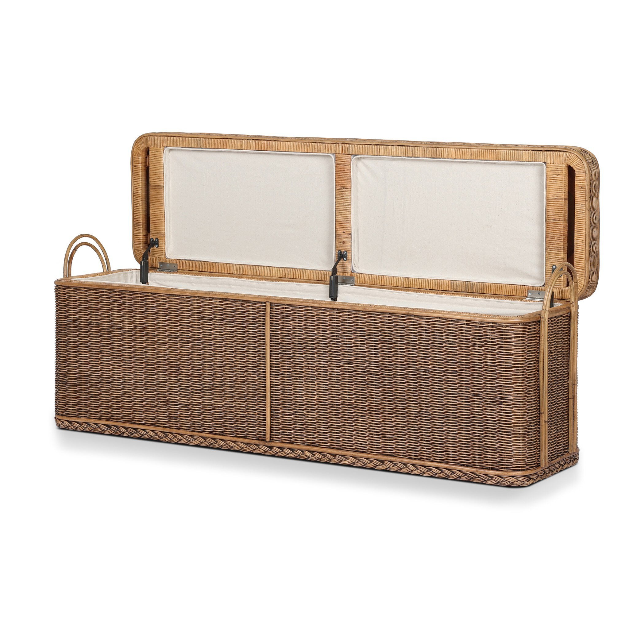 Rowina Trunk - Natural Brown Rattan