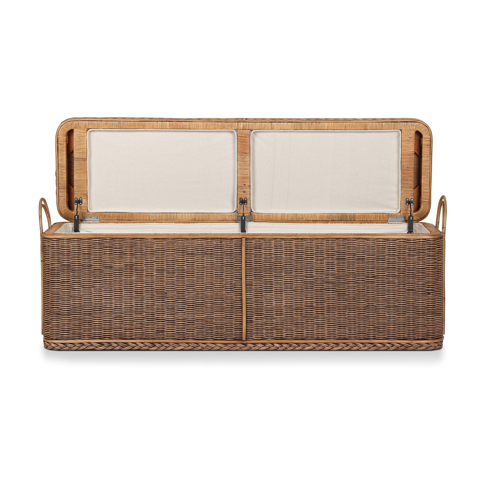 Rowina Trunk - Natural Brown Rattan