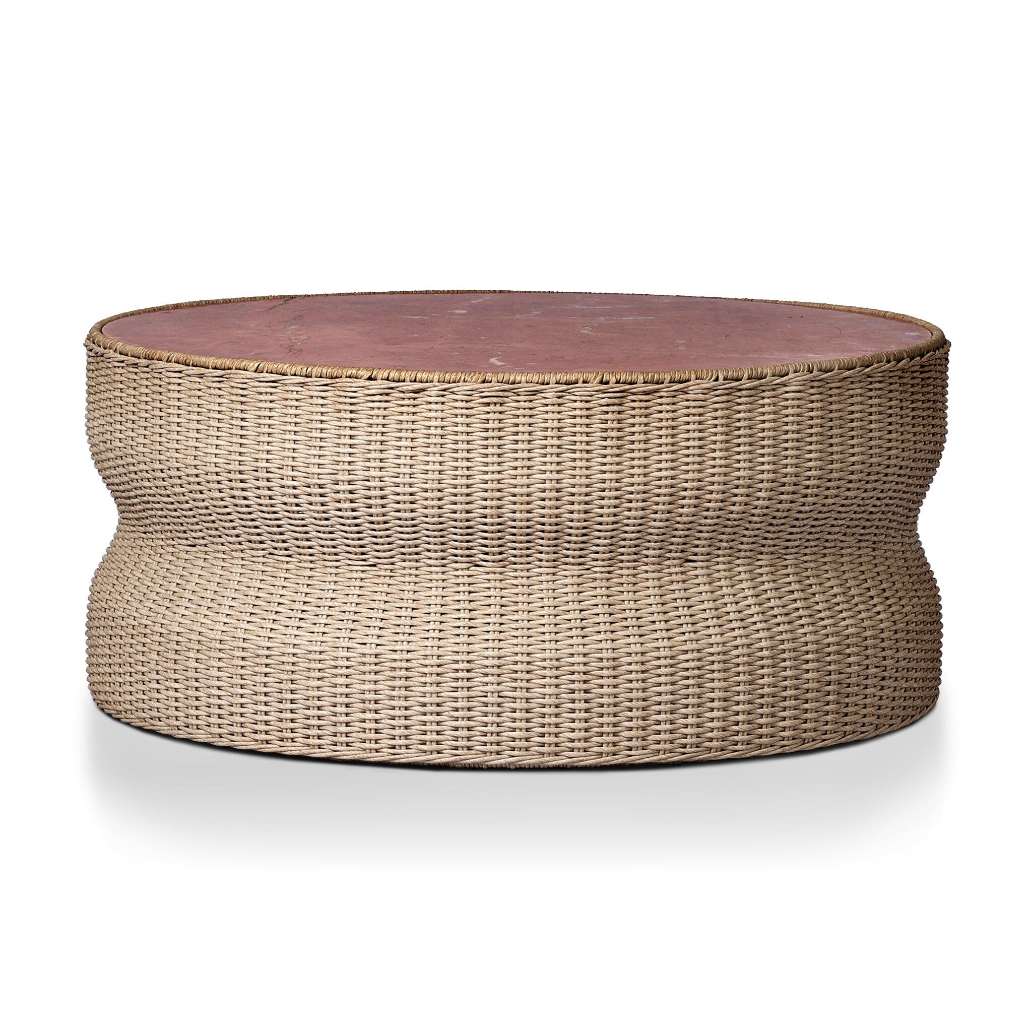 Brixby Outdoor Coffee Table - Desert Marble