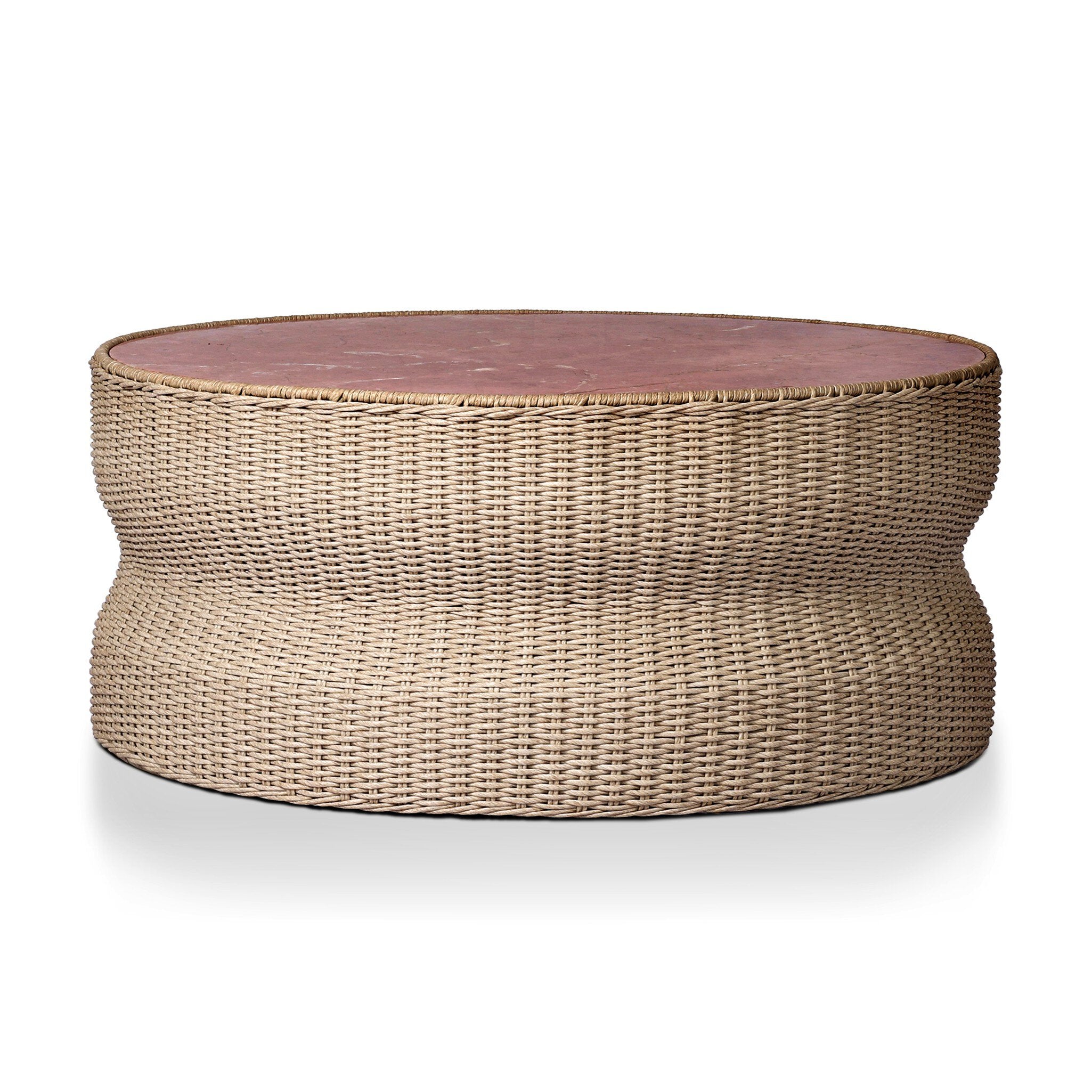 Brixby Outdoor Coffee Table - Desert Marble