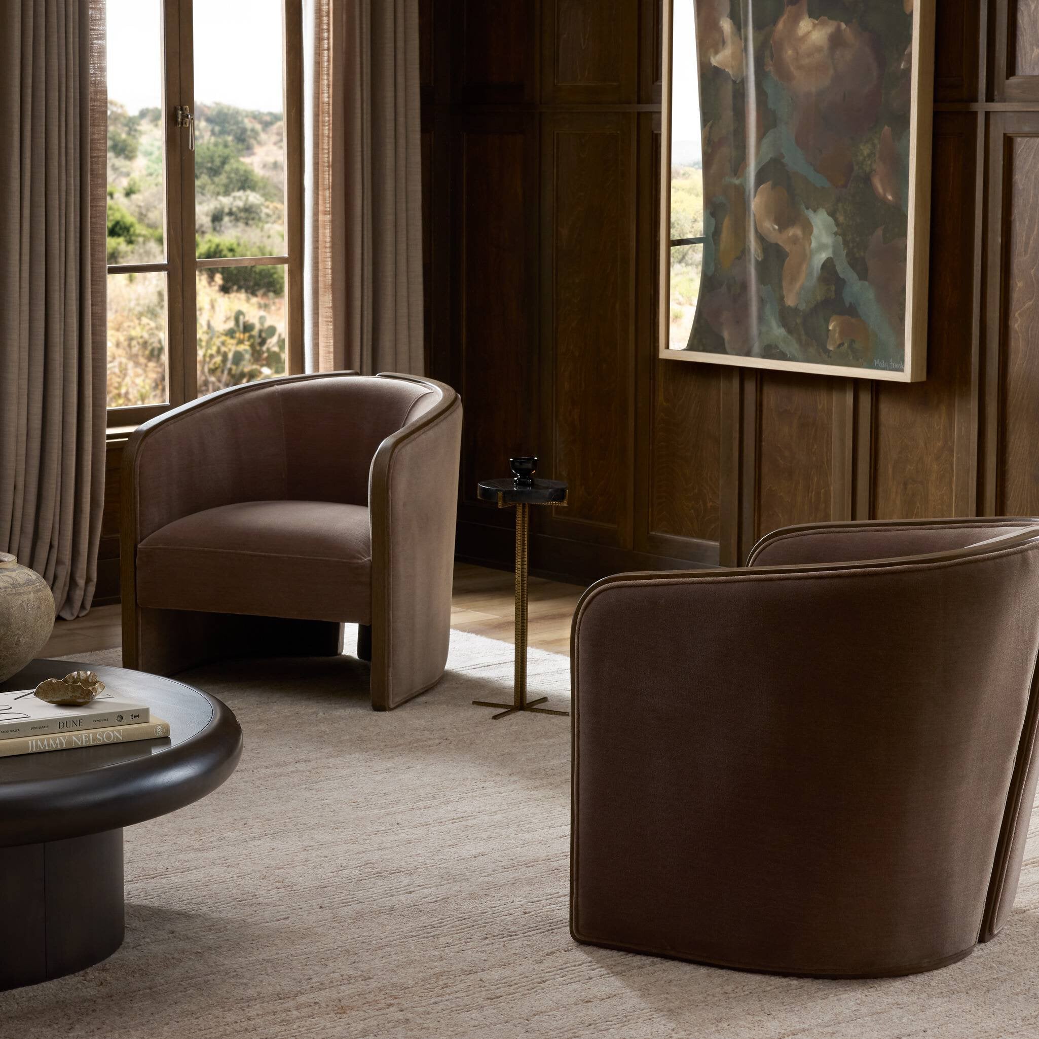 Voss Chair - Monte Mushroom