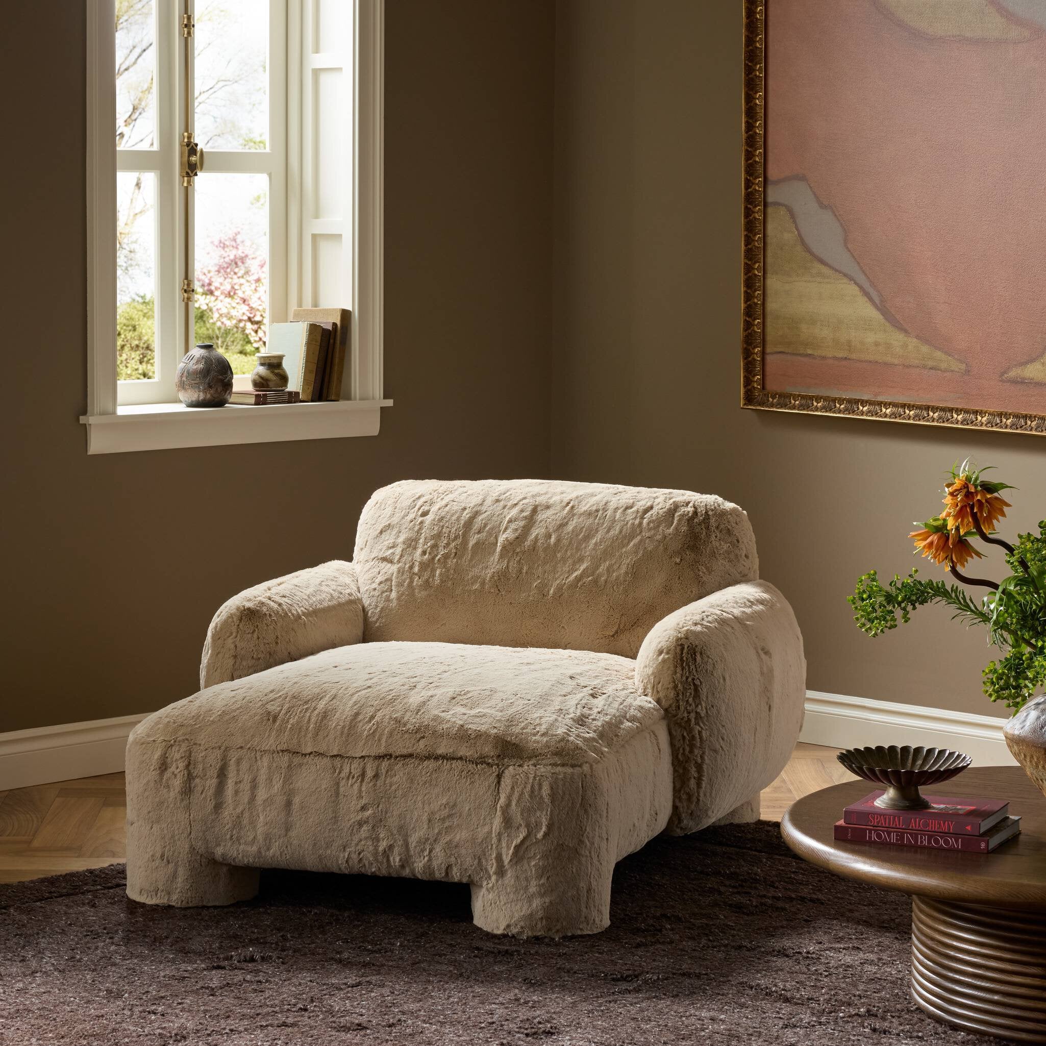 Mingh Chaise - Boden Pewter