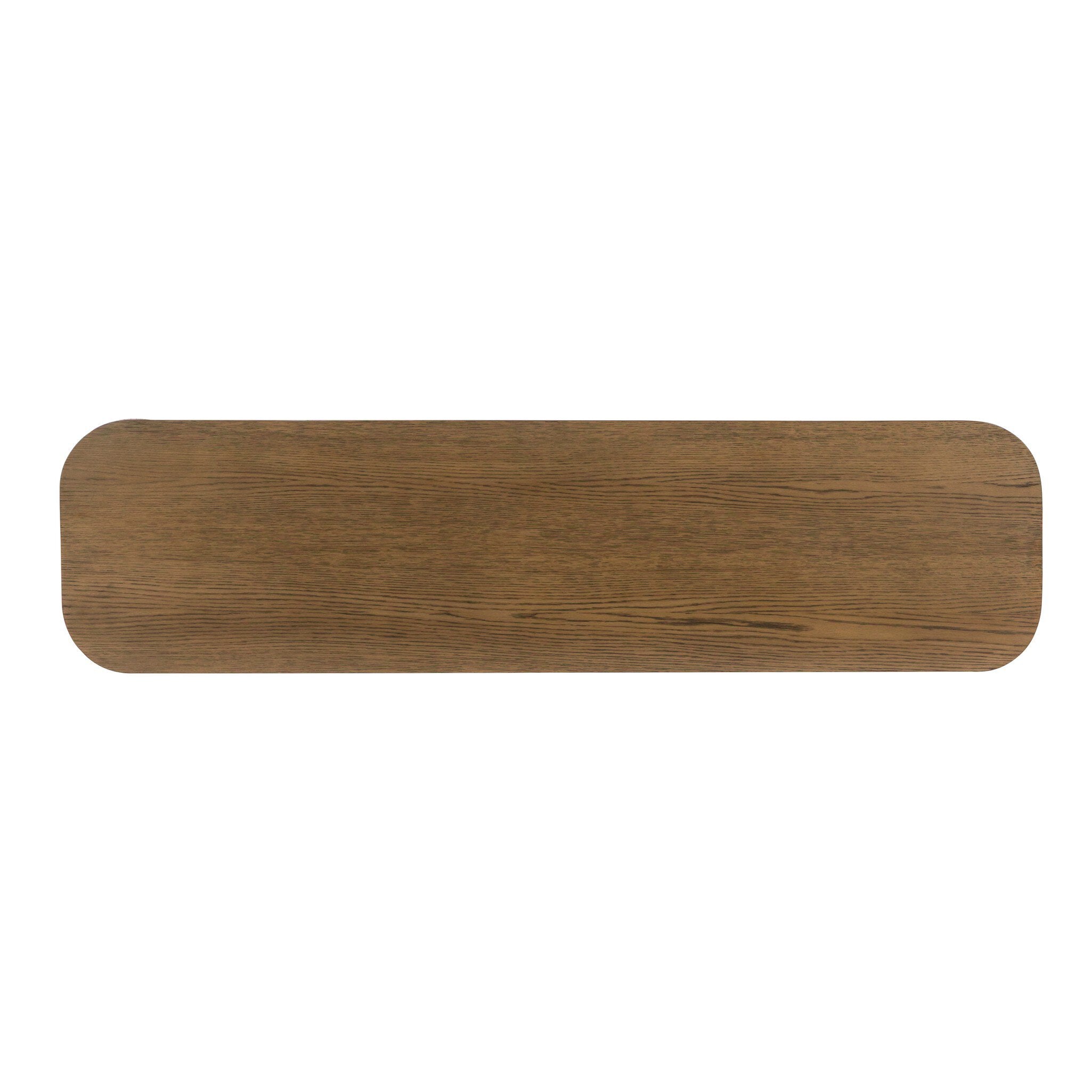 Elle 4 Door Media Console - Tawny Oak Veneer