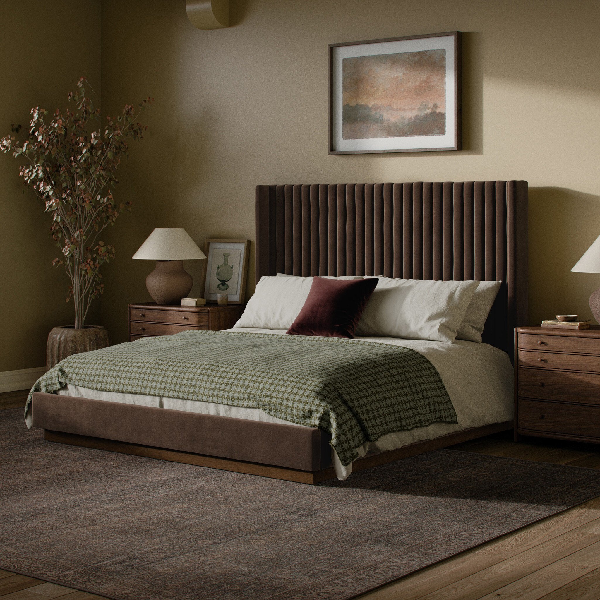 Montgomery 60" Bed - Surrey Mink